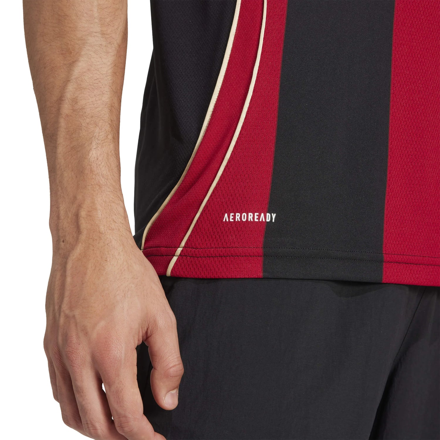 adidas 2025-26 Atlanta United Men's Stadium Home Soccer Jersey (Detail 2)