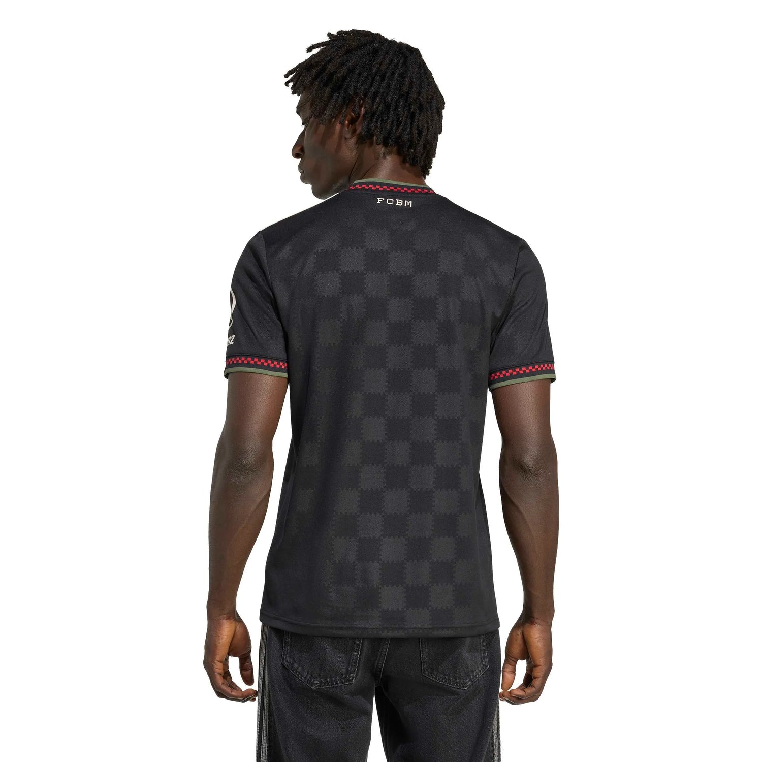 adidas 2025-26 Bayern Munich Men's Stadium Third Soccer Jersey (Model - Back)