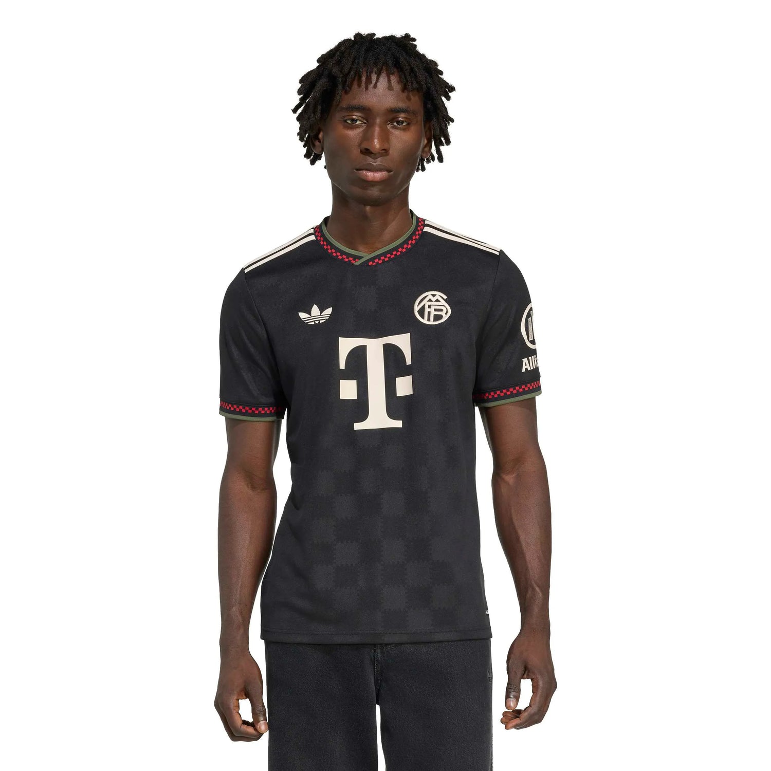 adidas 2025-26 Bayern Munich Men's Stadium Third Soccer Jersey (Model - Front)
