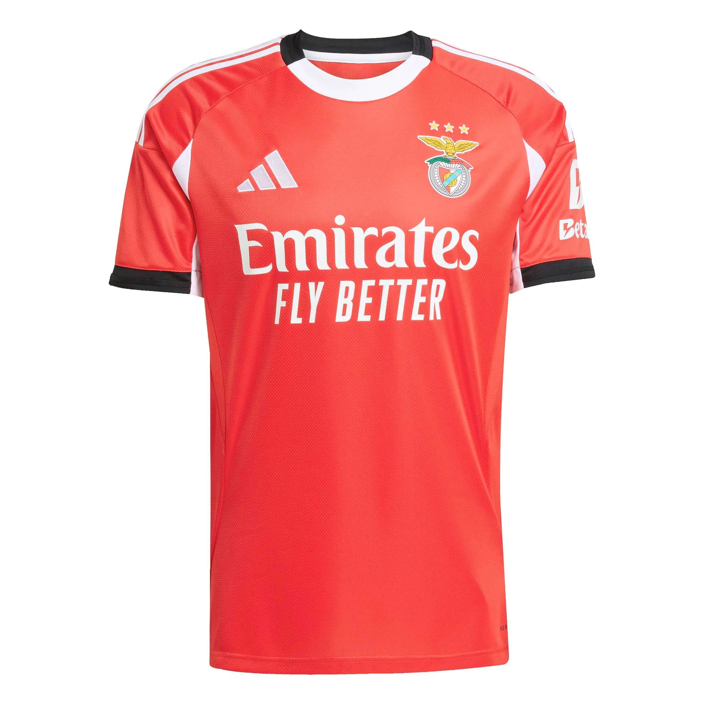 adidas 2025-26 Benfica Men's Stadium Home Soccer Jersey (Front)