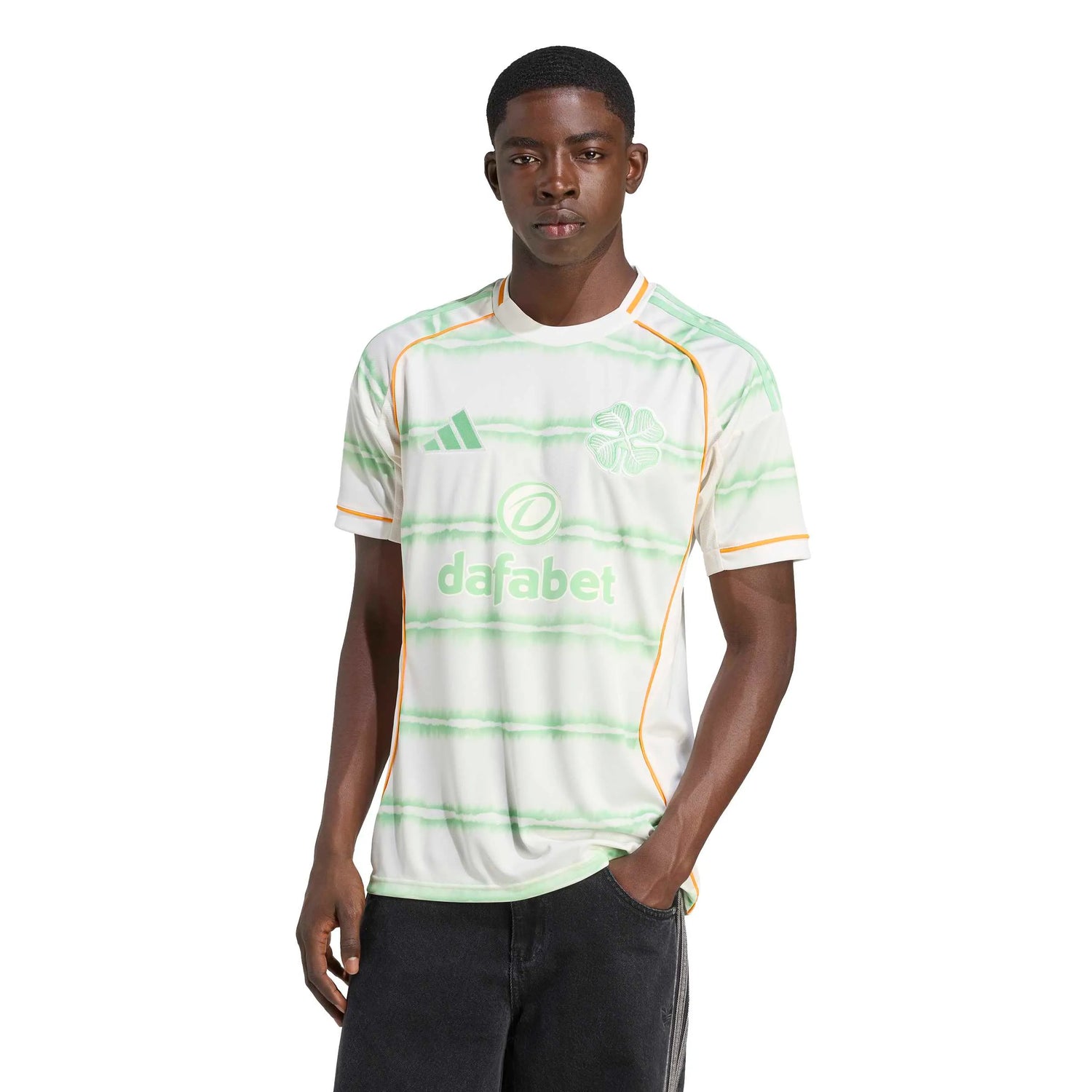 adidas 2025-26 Celtic Men's Stadium Third Soccer Jersey (Model - Front)