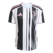 adidas 2025-26 Juventus Men's Authentic Home Soccer Jersey (Front)