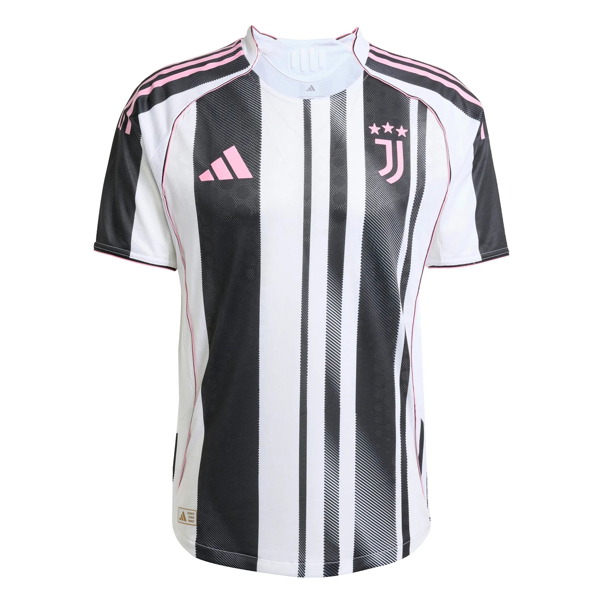 adidas 2025-26 Juventus Men's Authentic Home Soccer Jersey (Front)
