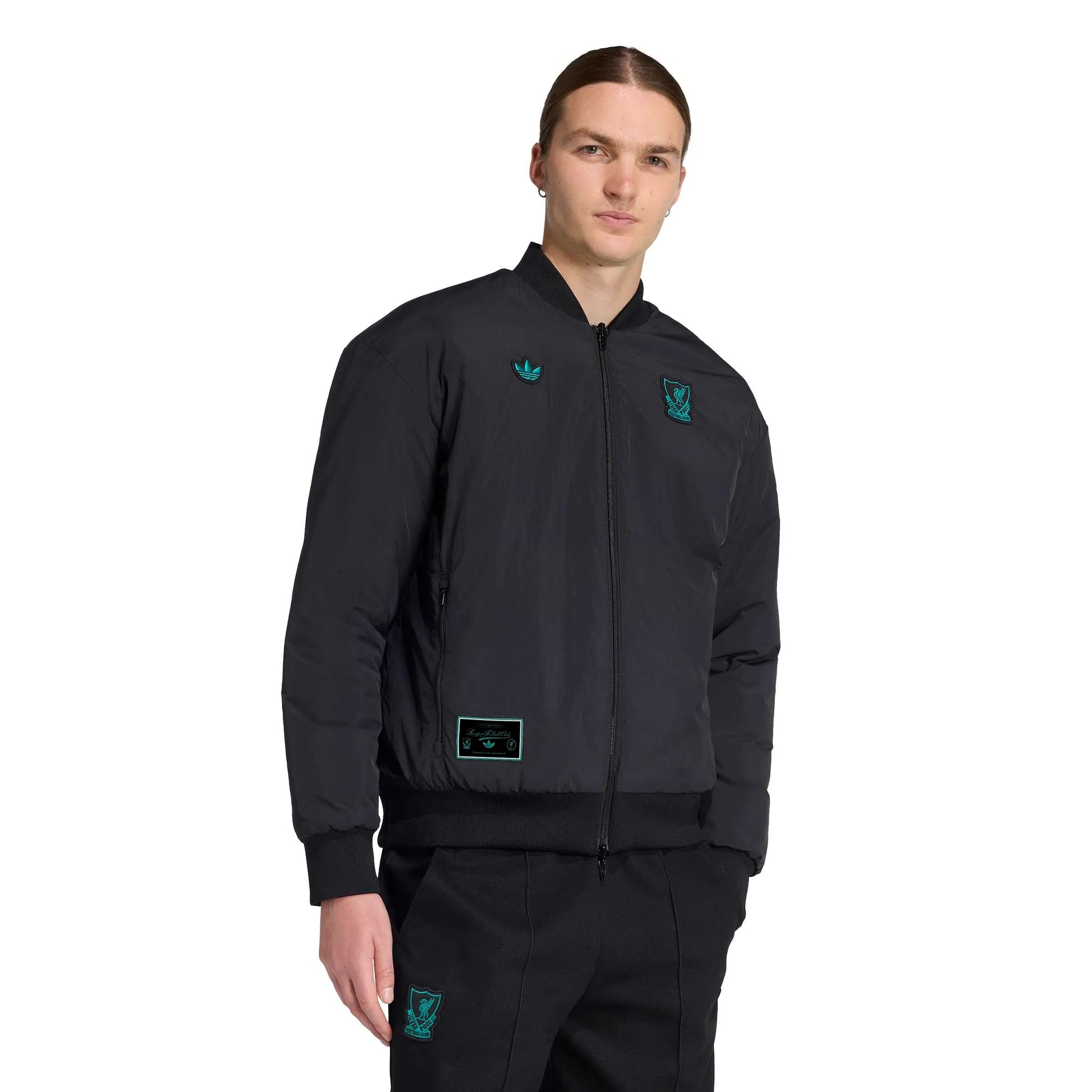 adidas 2025-26 Liverpool Men's Icon Jacket (Model - Front)