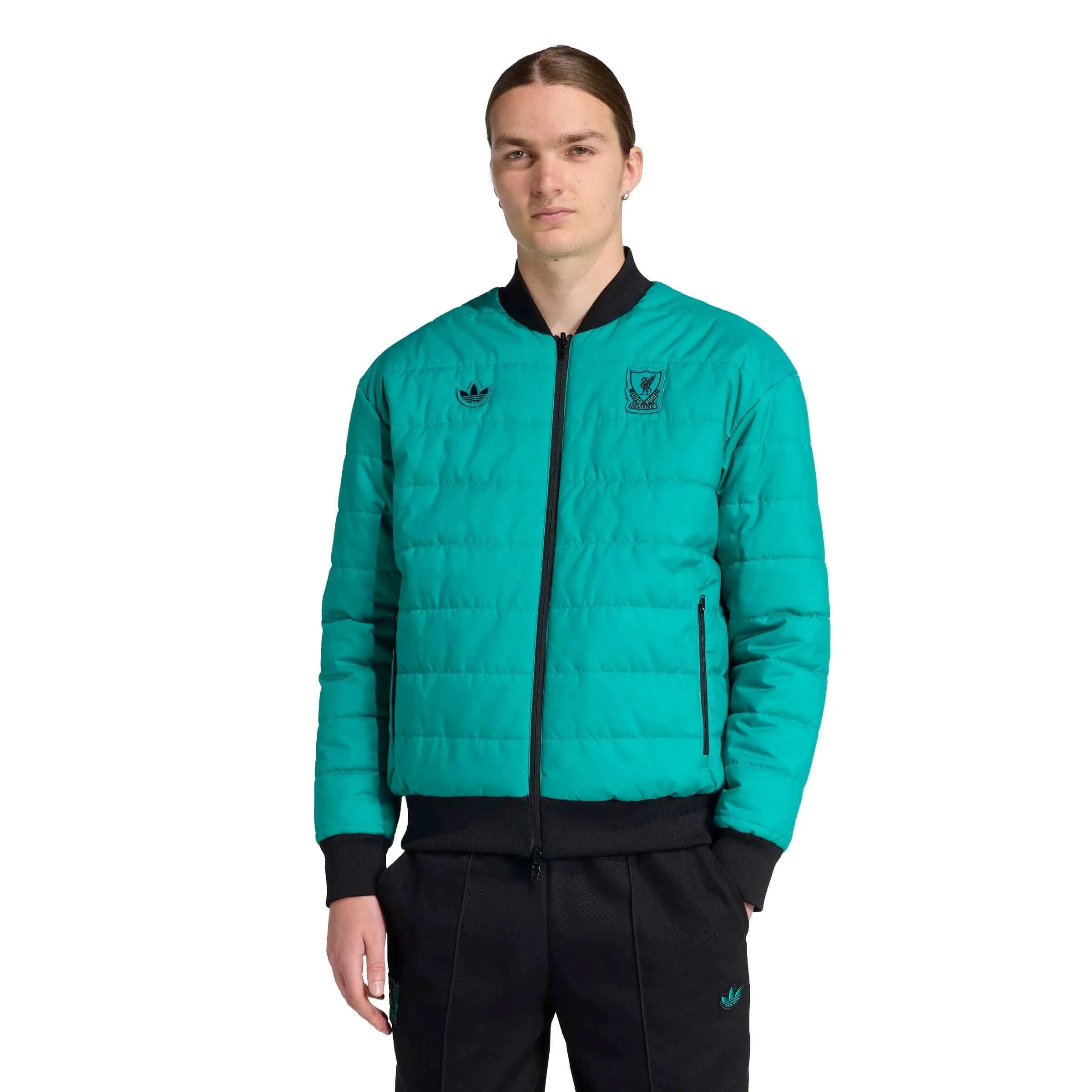 adidas 2025-26 Liverpool Men's Icon Jacket (Model - Reversible Front)