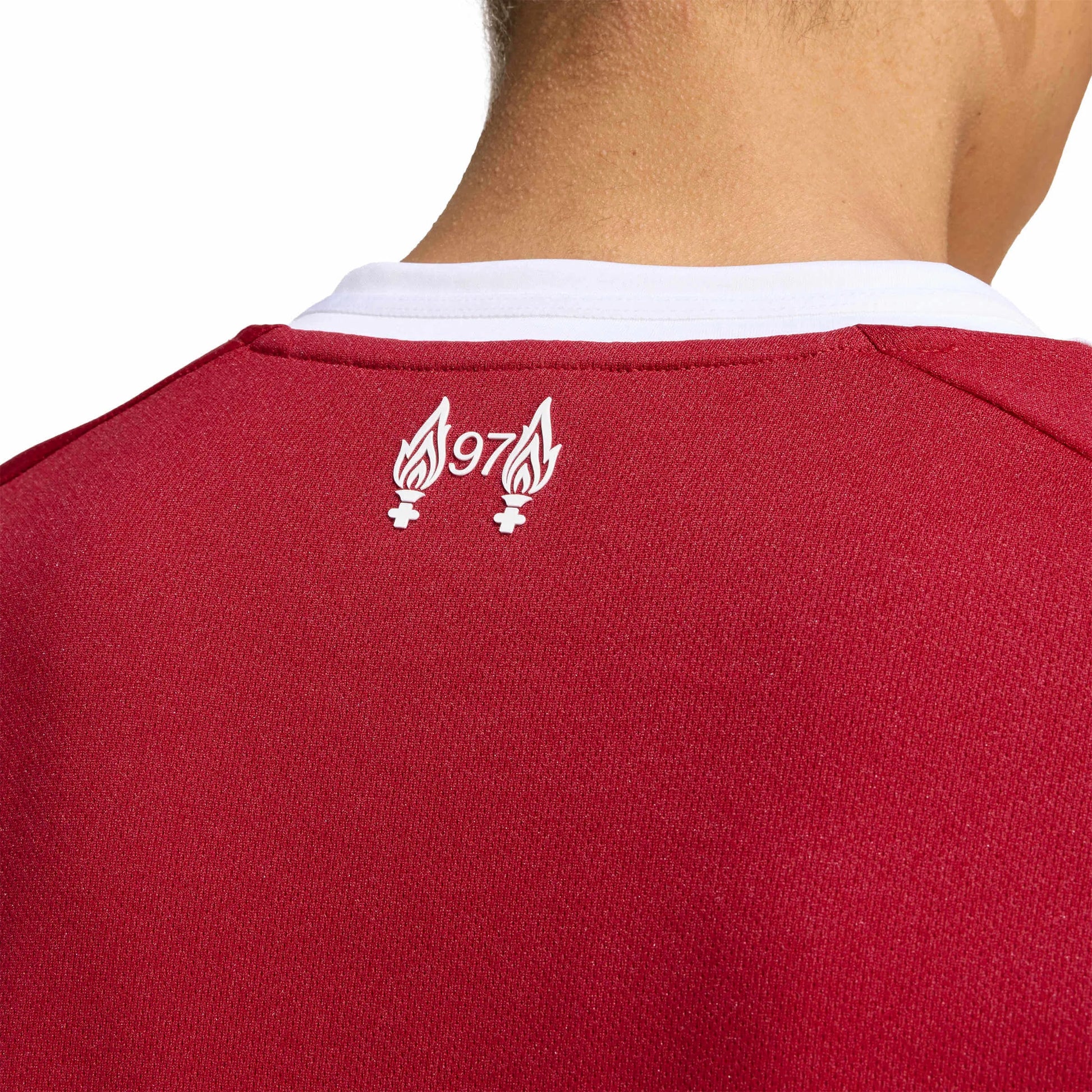 adidas 2025-26 Liverpool Women's Stadium Home Soccer Jersey (Detail 2)