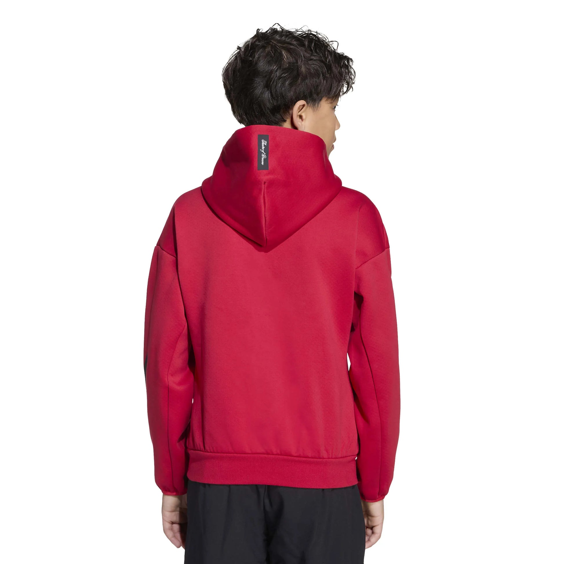 adidas 2025-26 Manchester United Youth Anthem Jacket (Model - Back)