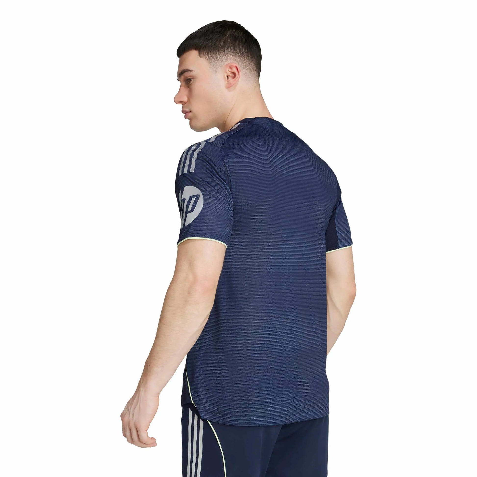 adidas 2025-26 Real Madrid Men's Authentic Away Soccer Jersey (Model - Back)