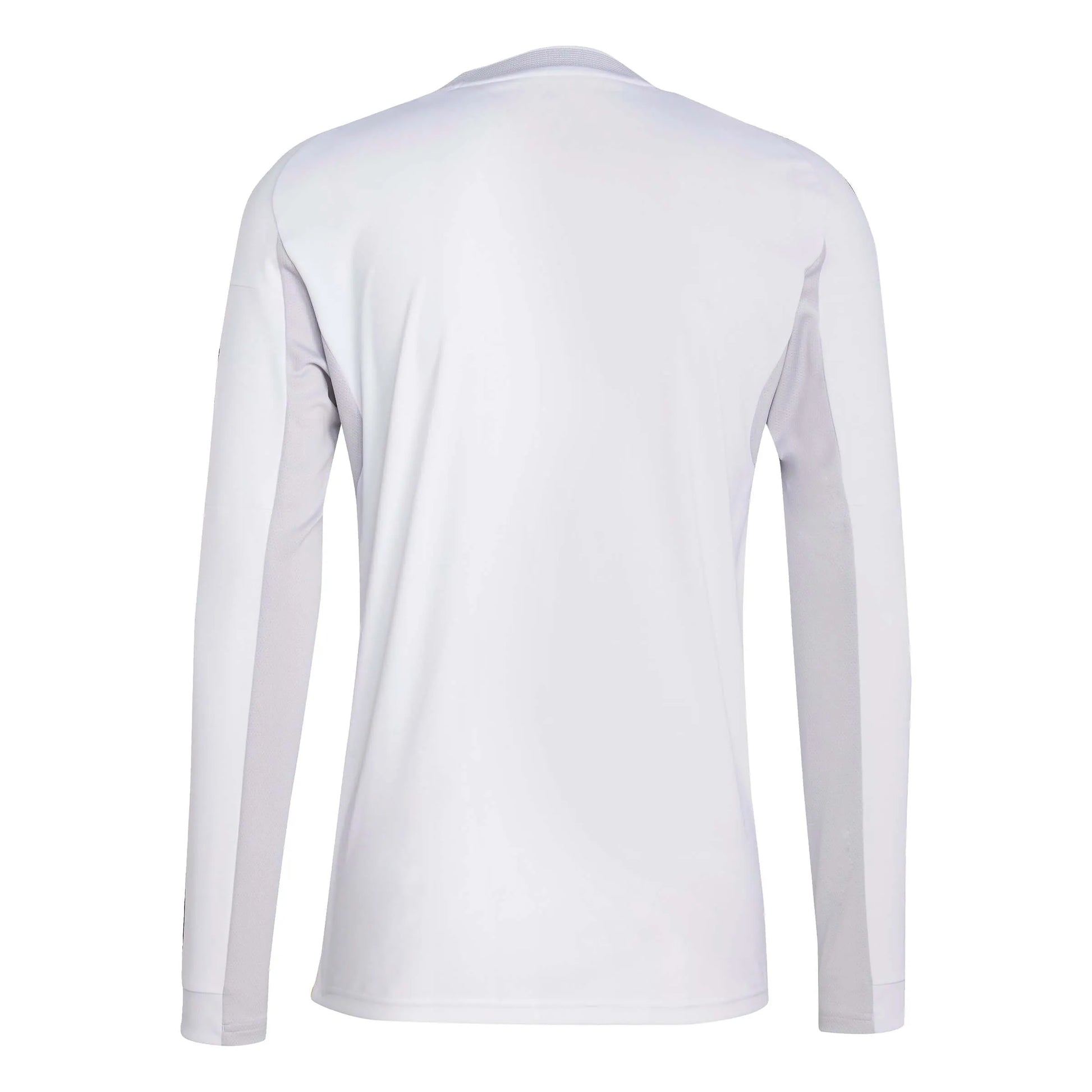 adidas 2025-26 Real Madrid Men's Stadium Home Long-Sleeve Soccer Jersey (Back)