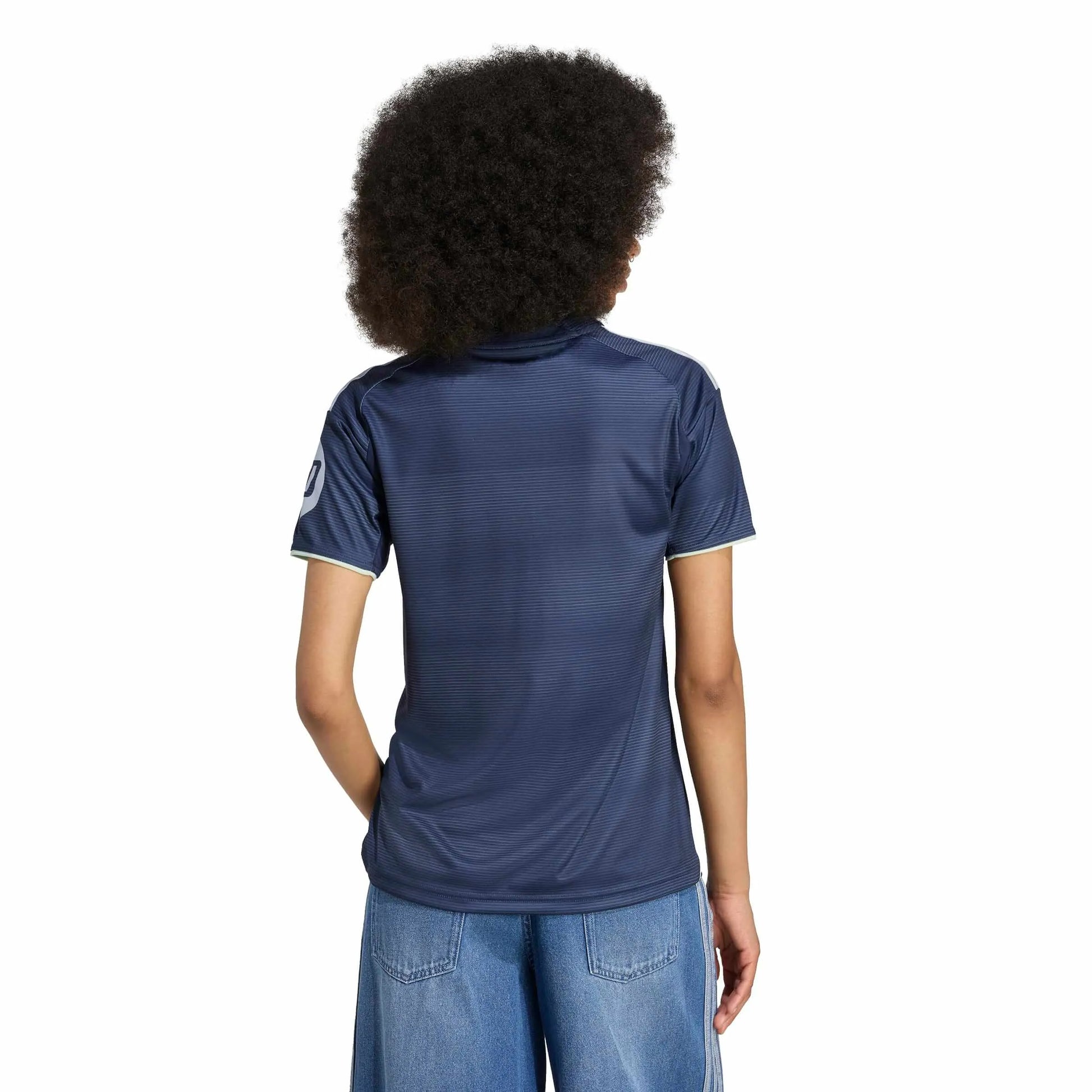 adidas 2025-26 Real Madrid Women's Away Soccer Jersey (Model - Back)
