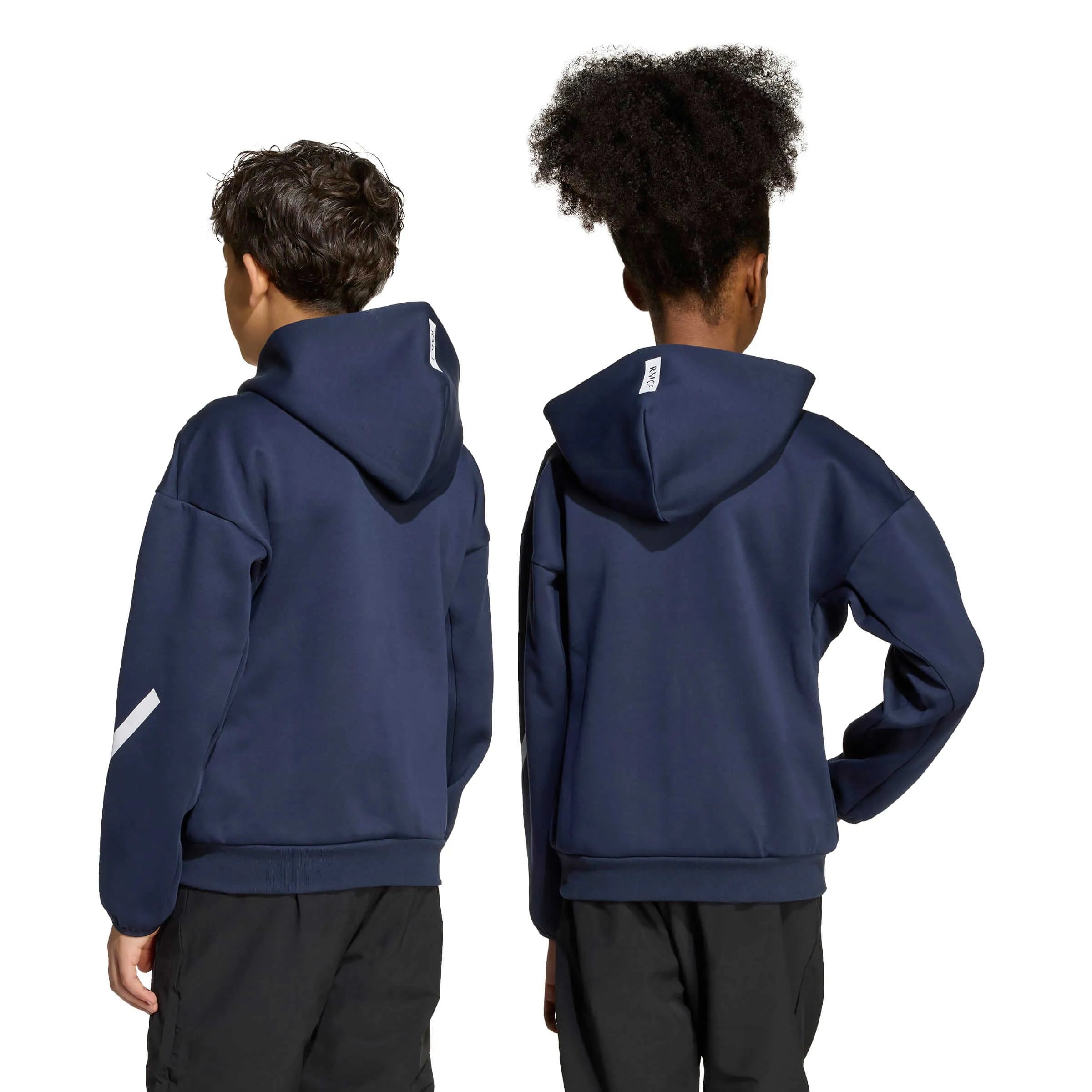 adidas 2025-26 Real Madrid Youth Anthem Jacket (Models - Back)