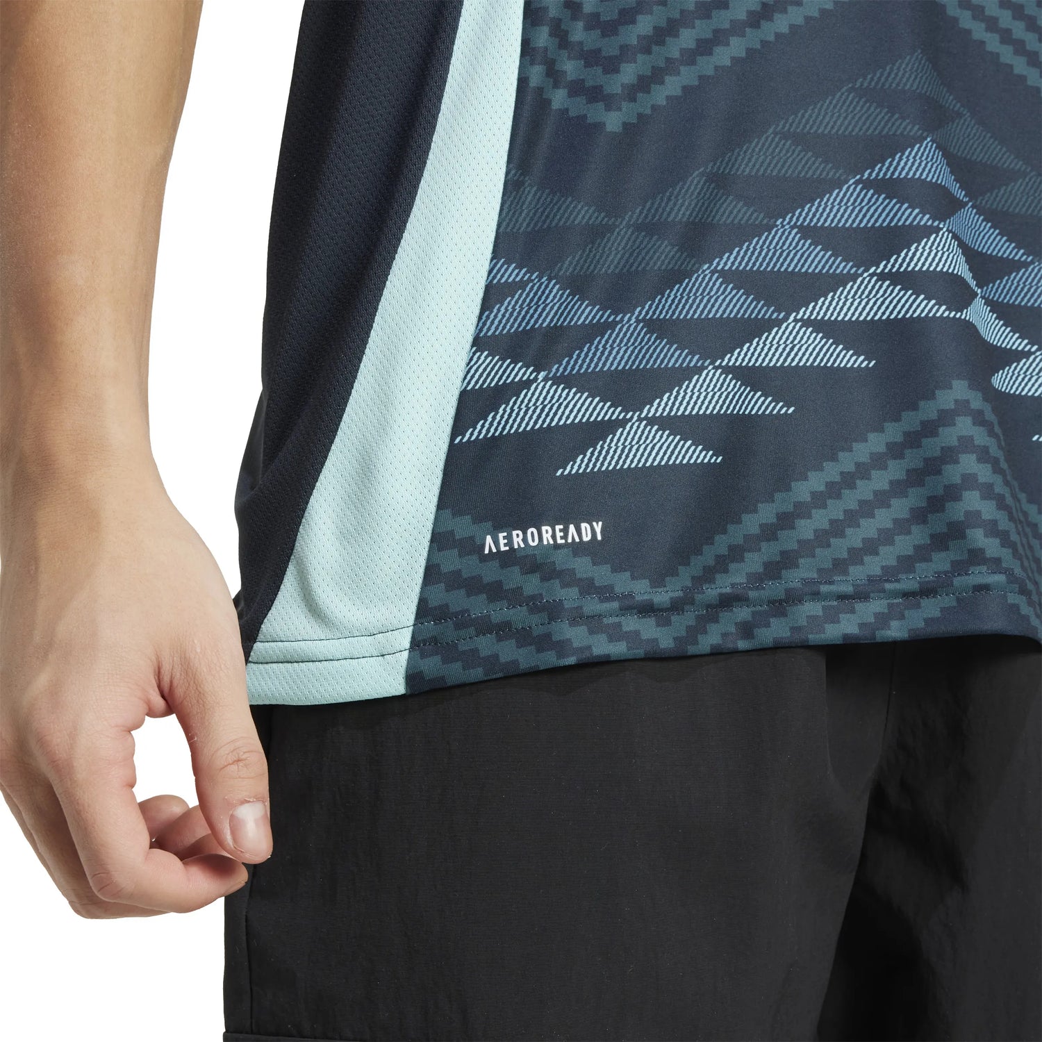 adidas 2025-26 Seattle Sounders Men's Stadium Away Soccer Jersey (Detail 2)