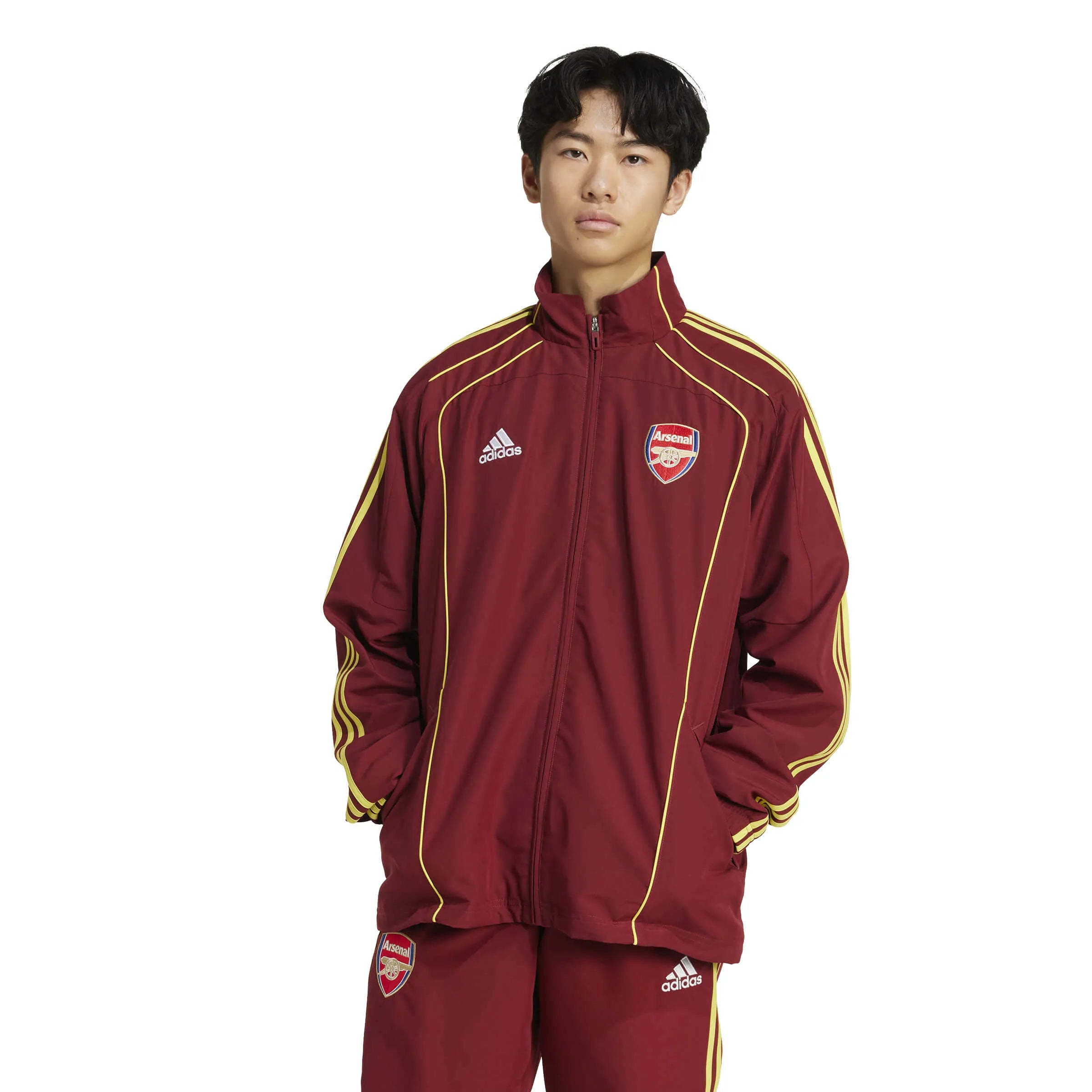 adidas 2025 Arsenal Men's UBP Track Top (Model - Front)