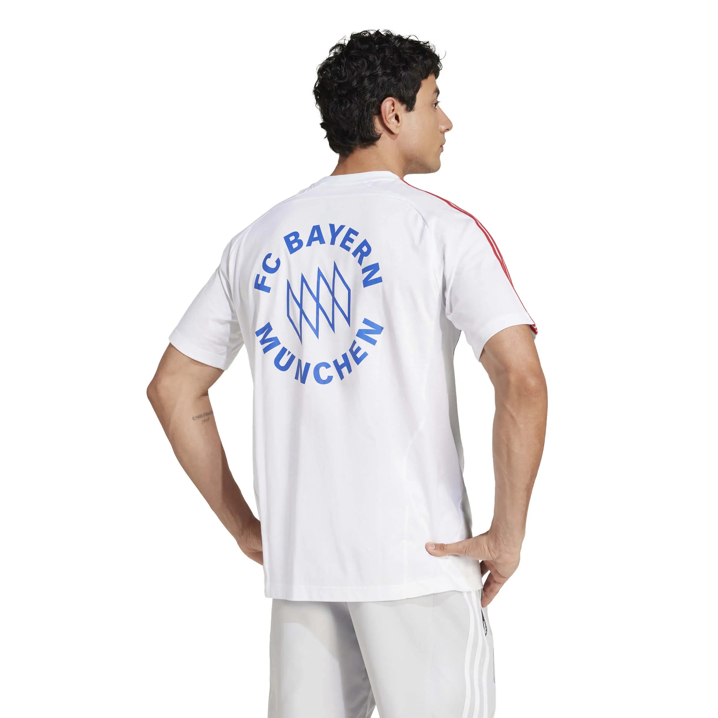 adidas 2025 Bayern Munich Men's UBP Tee (Model - Back)