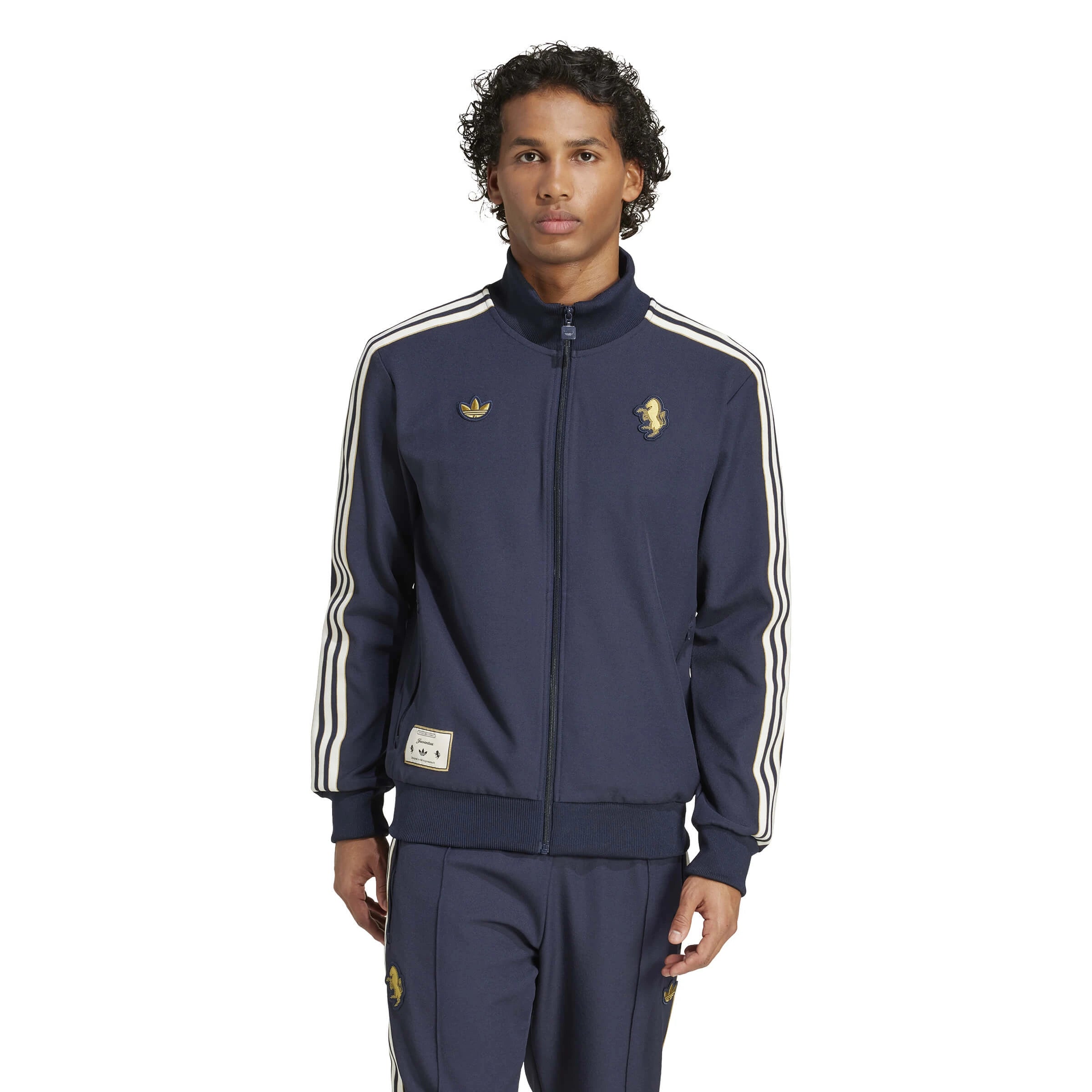 adidas 2025 Juventus Men's Icon Track Top (Model - Front)