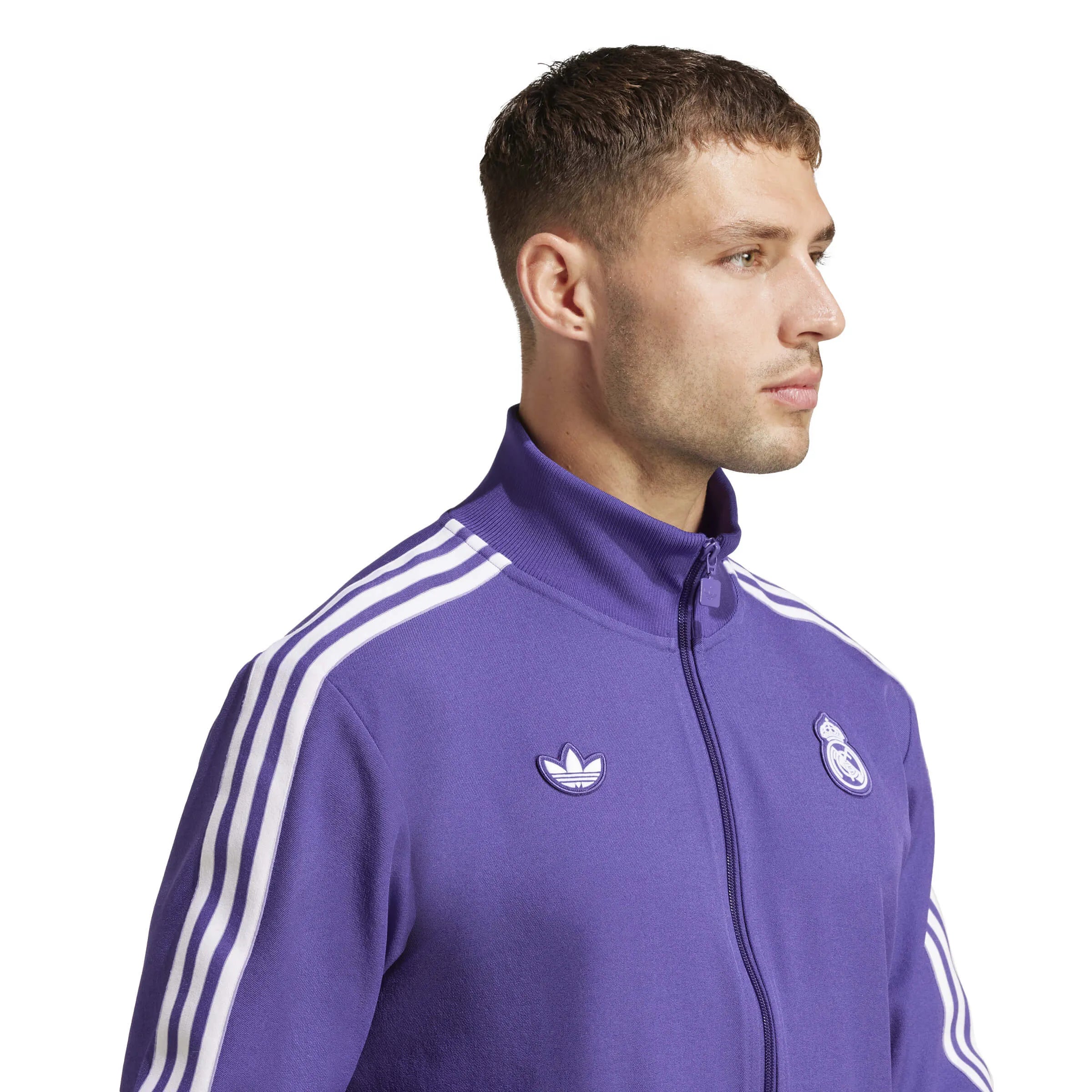 adidas 2025 Real Madrid Men's Icon Track Top (Detail 2)