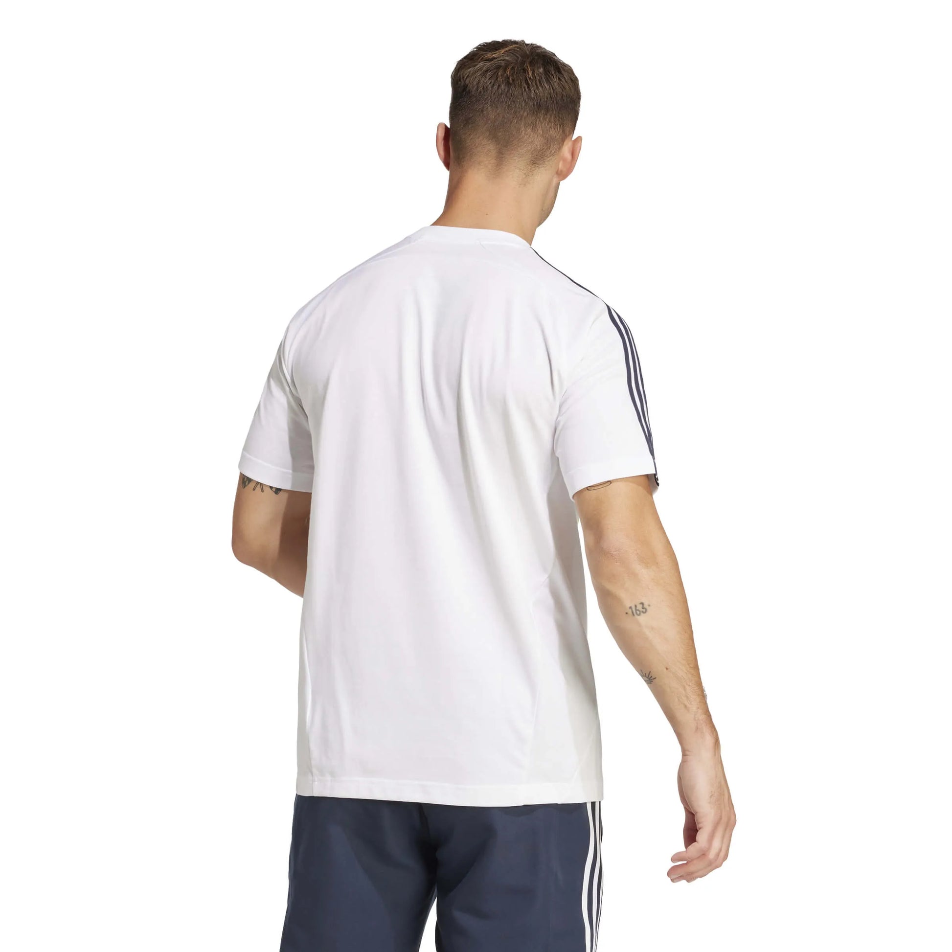 adidas 2025 Real Madrid Men's UBP Tee (Model - Back)