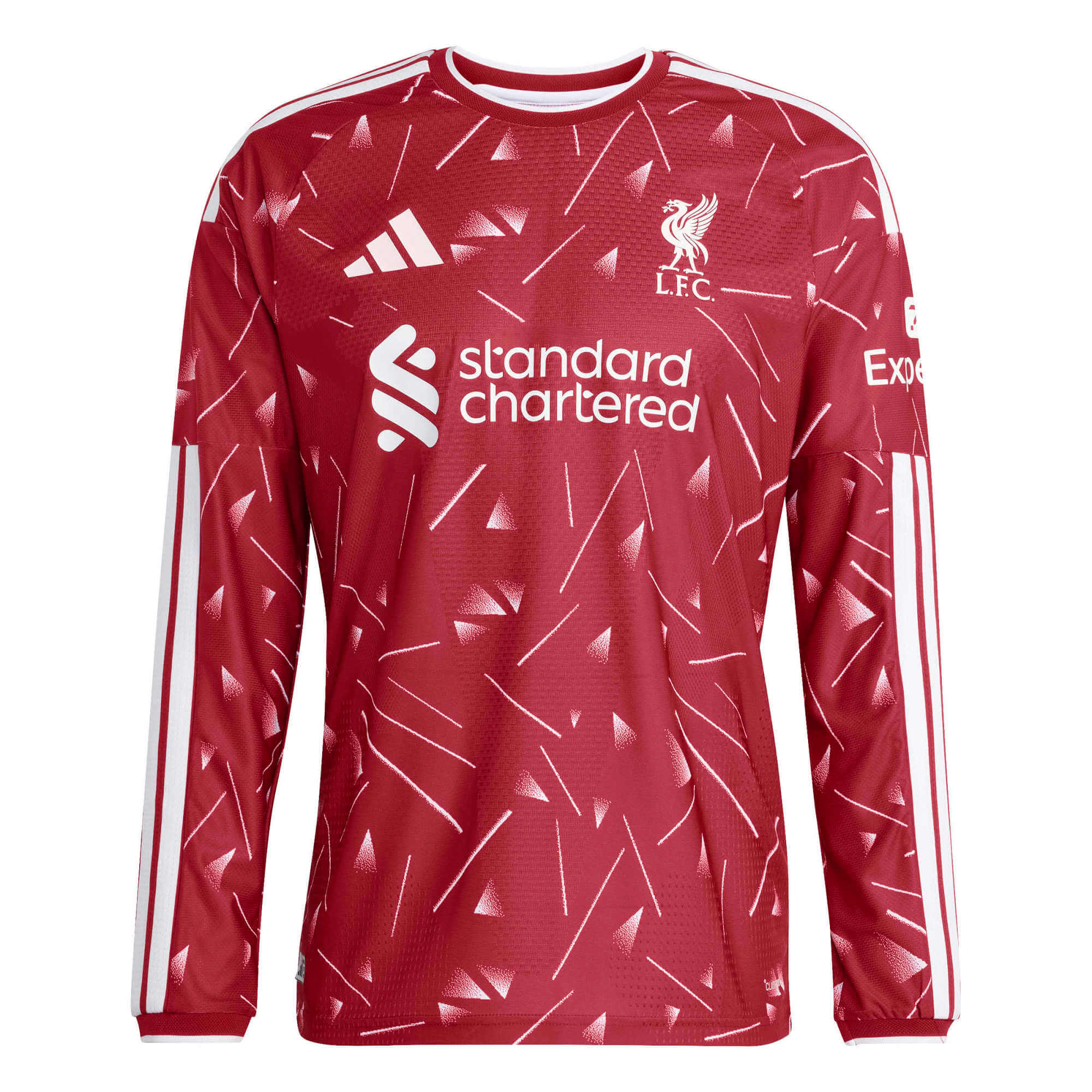 Liverpool 26/27 Long Sleeve Authentic Home Jersey by adidas-xl