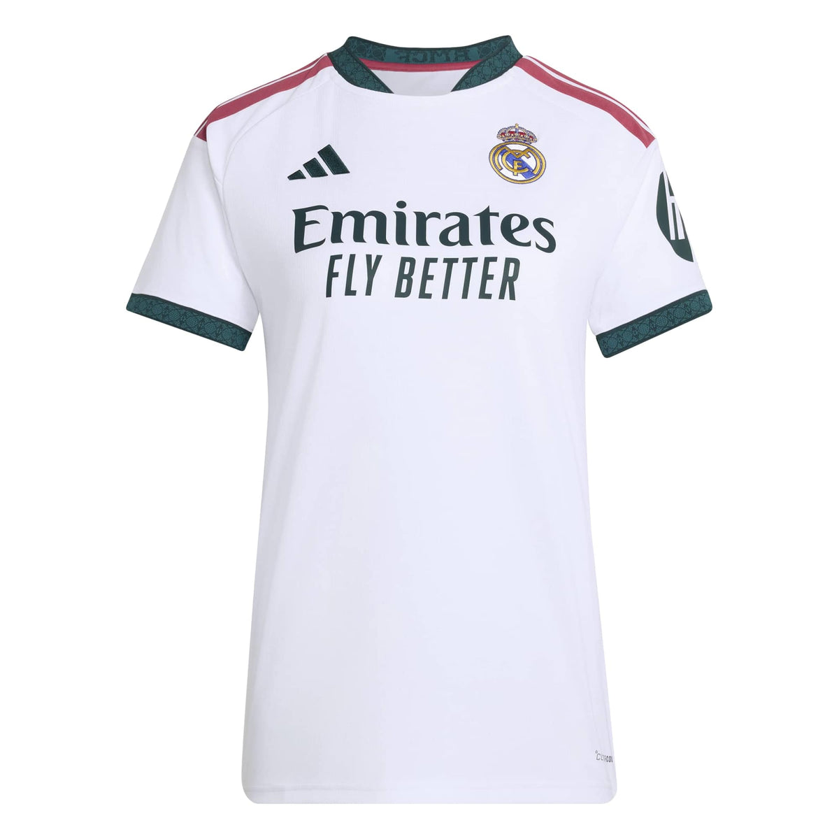 adidas 2026-27 Real Madrid Women's Stadium Home Soccer Jersey (Front)