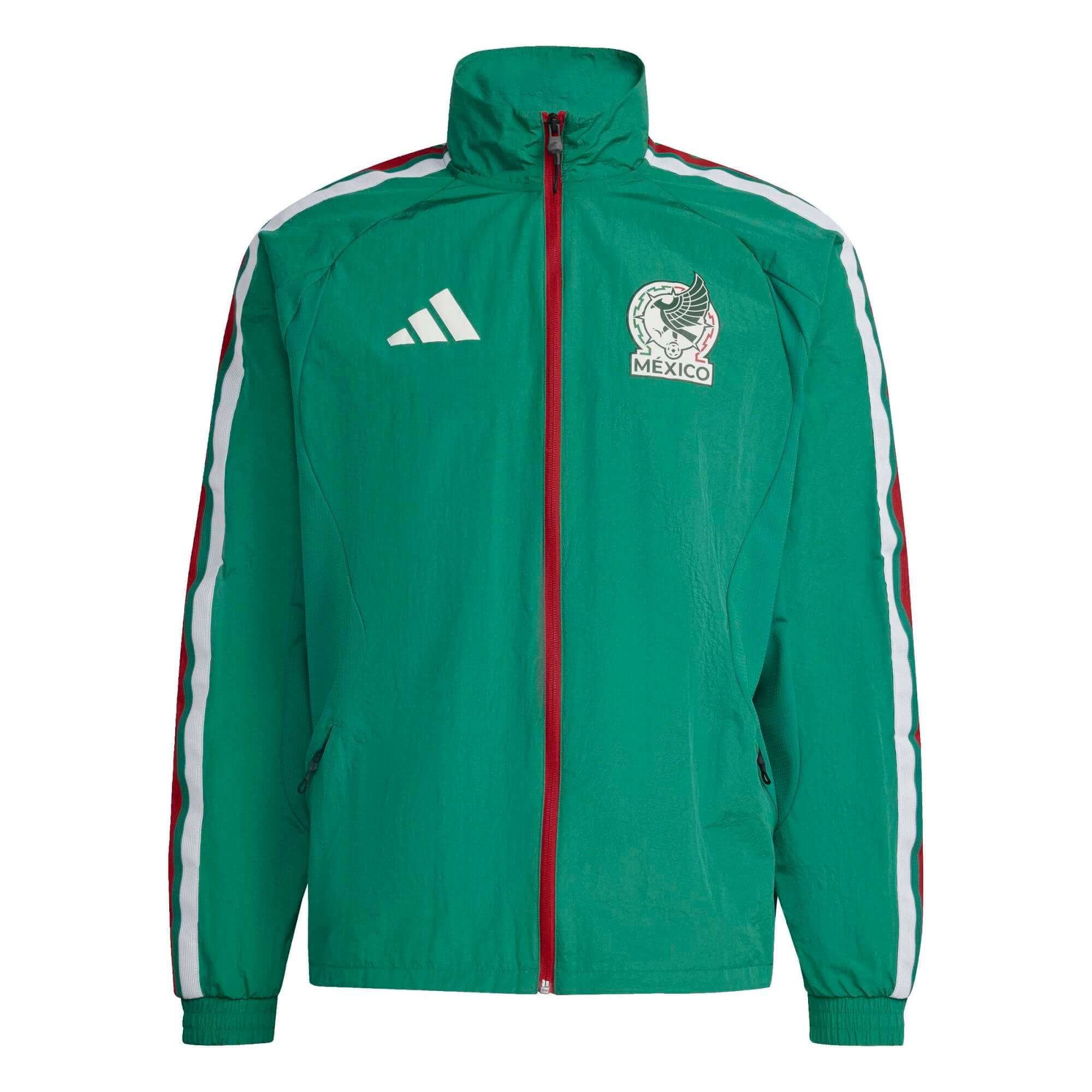 adidas 2026 Mexico Men's Home Anthem Jacket – ProSoccer