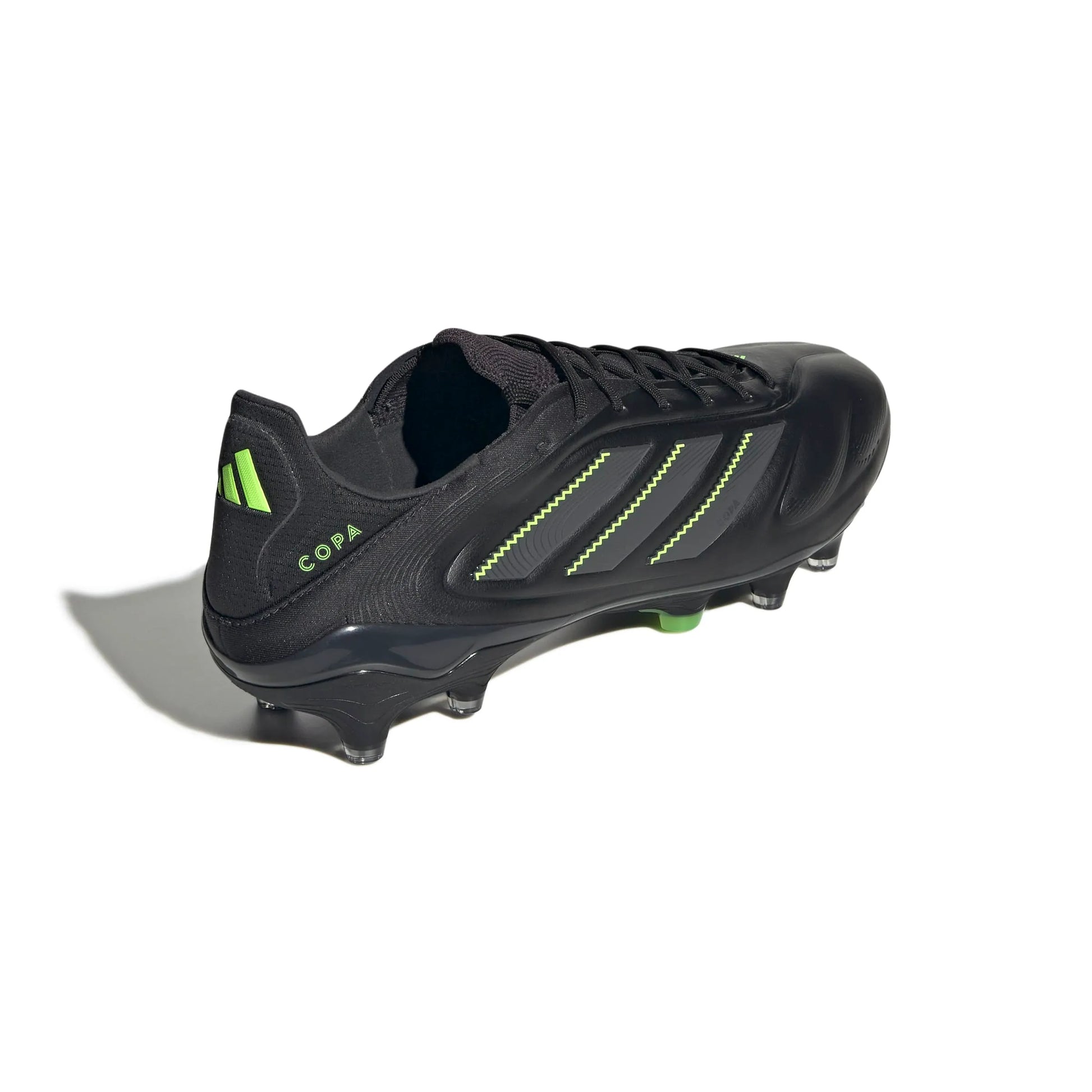 adidas Copa Pure III Elite Firm Ground Soccer Cleats - Electric Stealth Pack (FA25) (Lateral - Back)