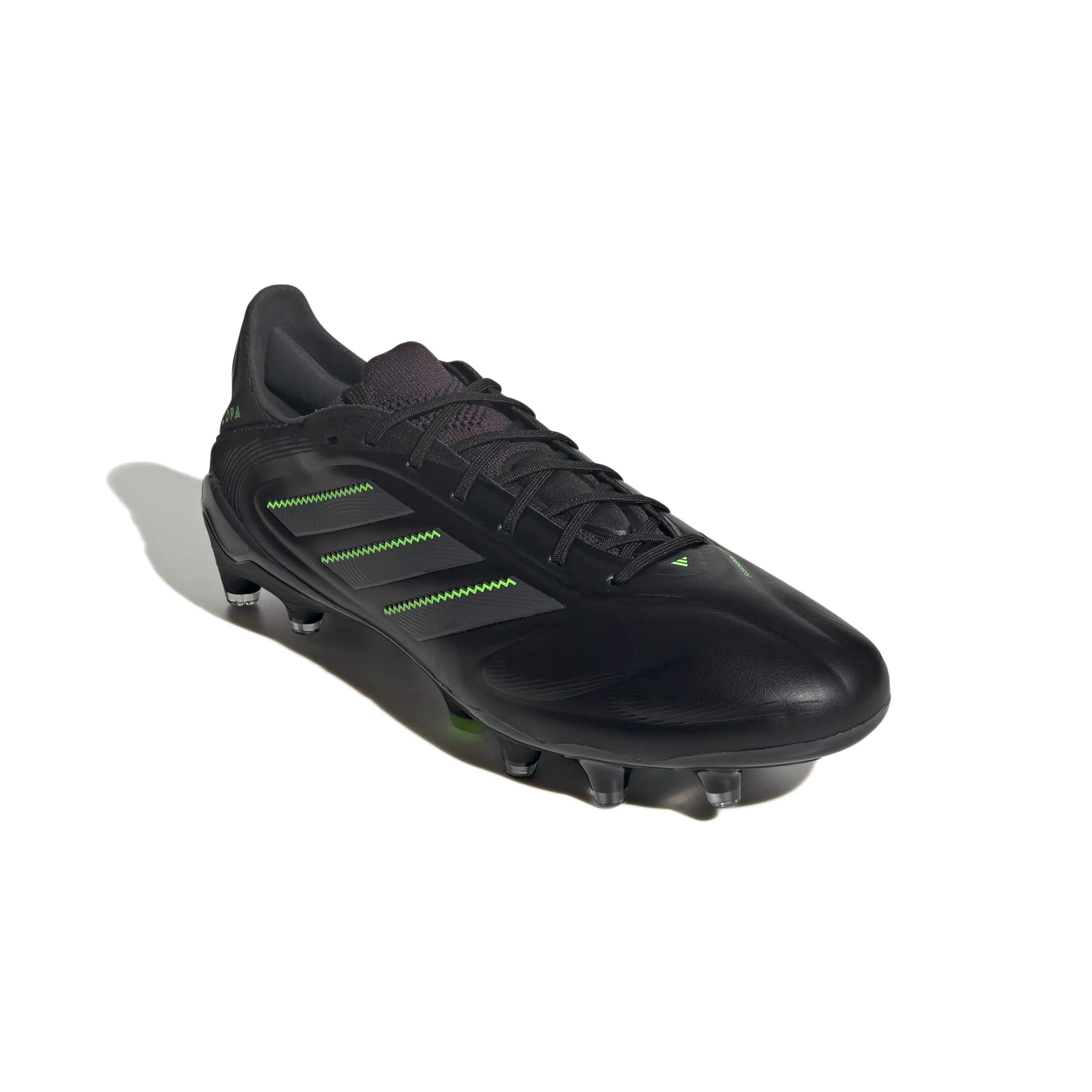 adidas Copa Pure III Elite Firm Ground Soccer Cleats - Electric Stealth Pack (FA25) (Lateral - Front)