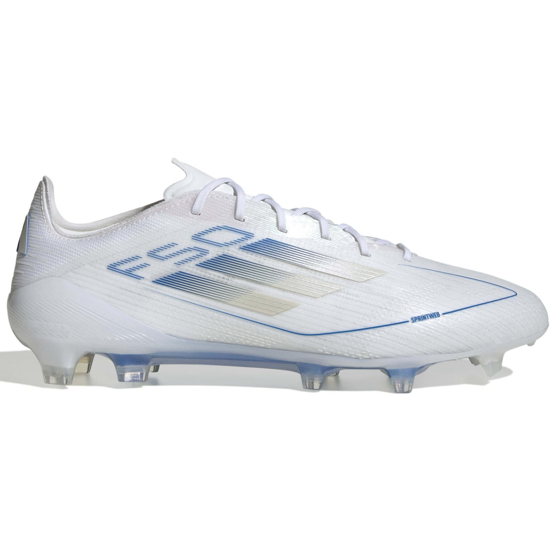 adidas F50+ FG Firm Ground Soccer Cleat - White/Solar Red