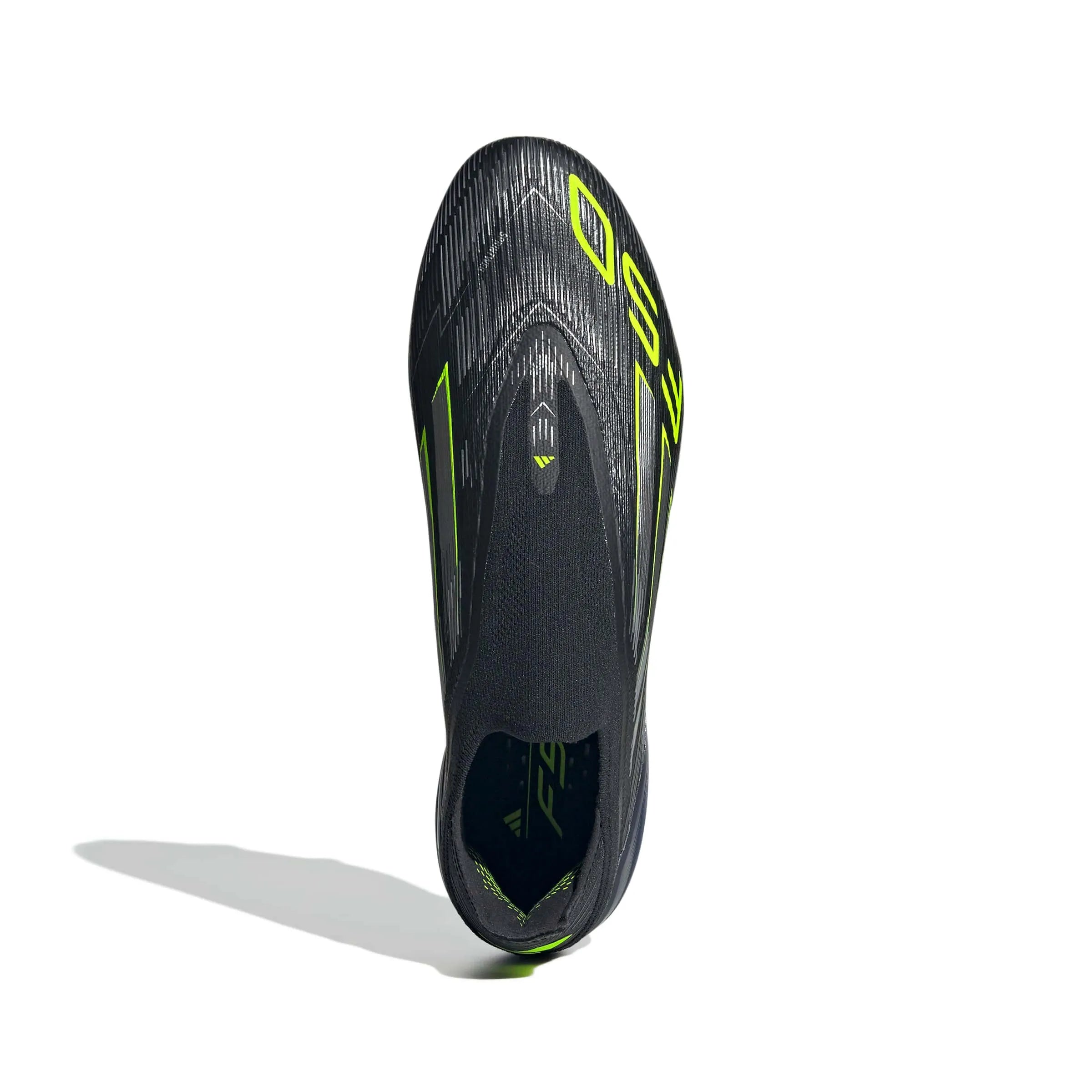 adidas F50 Elite Laceless Firm Ground Soccer Cleats - Electric Stealth Pack (FA25) (Top)