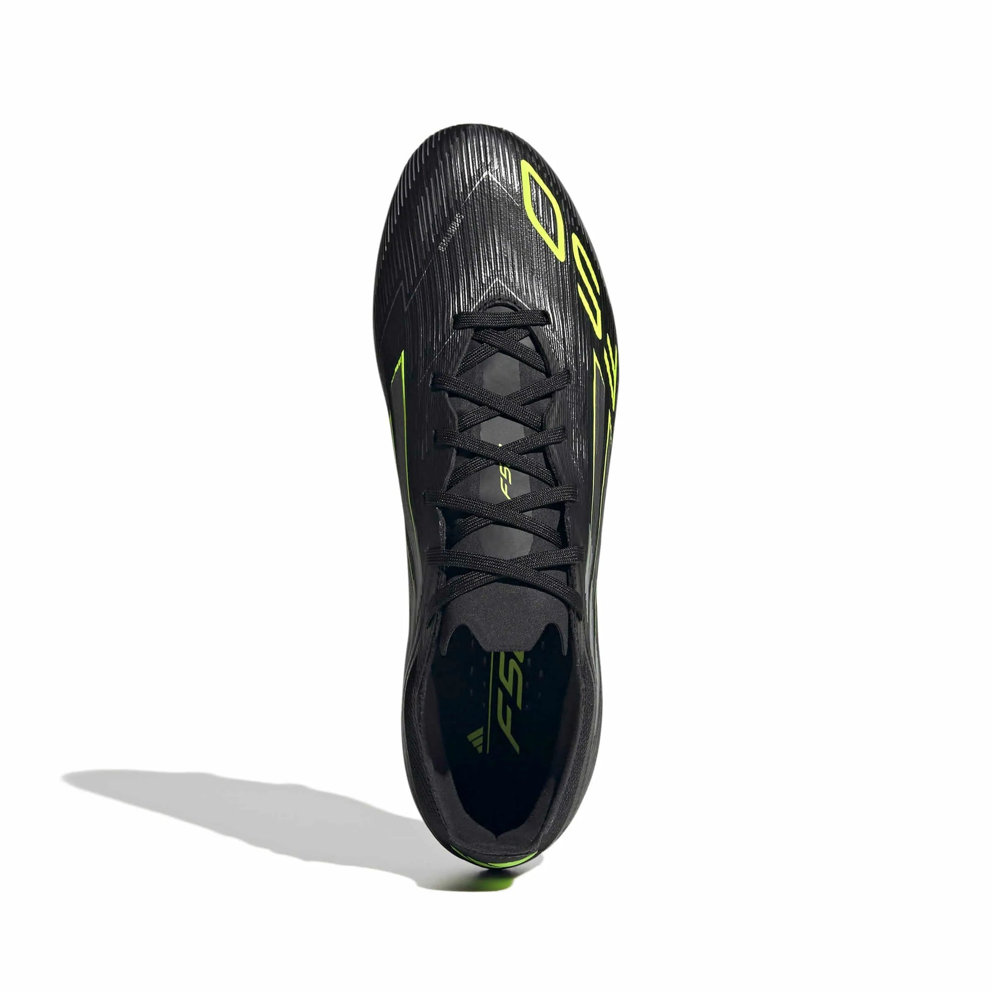 adidas F50 Pro Firm Ground Soccer Cleats - Electric Stealth Pack (FA25) (Top)