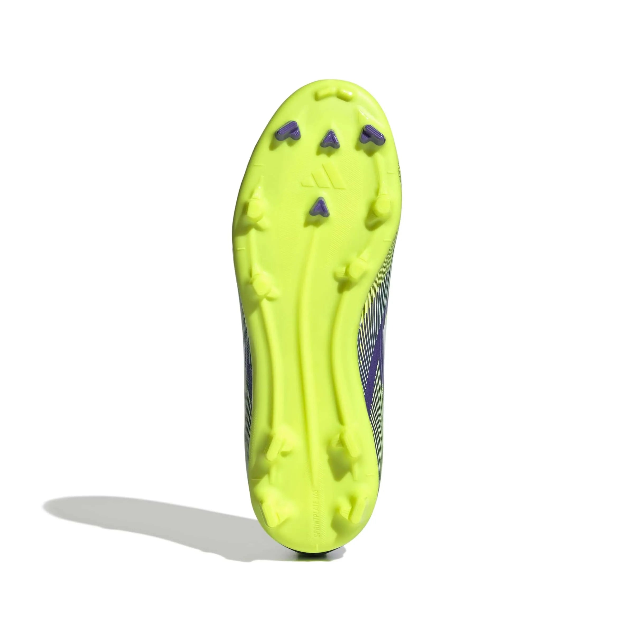 adidas JR F50 League Laceless Firm-Multi Ground Soccer Cleats - Radiant Blaze Pack (FA25) (Bottom)