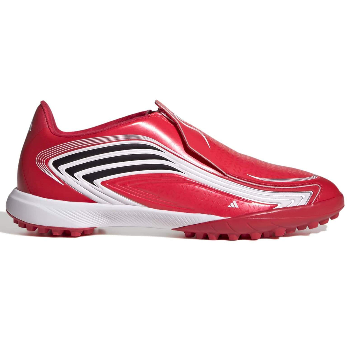 adidas Junior F50 Messi League Laceless Turf Soccer Shoes - Futbol y Familia Pack (FA26) (Side 1)