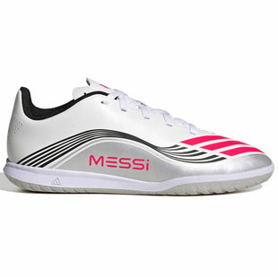 adidas Kids F50 Messi Club Indoor Soccer Shoes - Messi Prestig 10 (FA25) (Side 1)