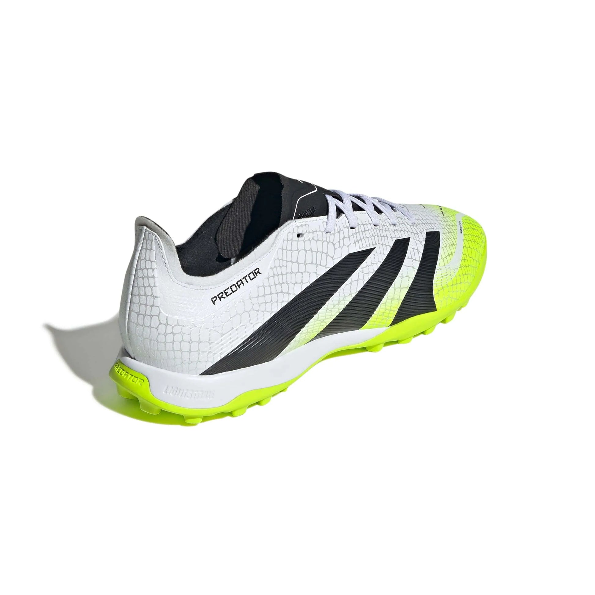 adidas Predator League Turf Soccer Shoes - Radiant Blaze Pack (FA25) (Lateral - Back)
