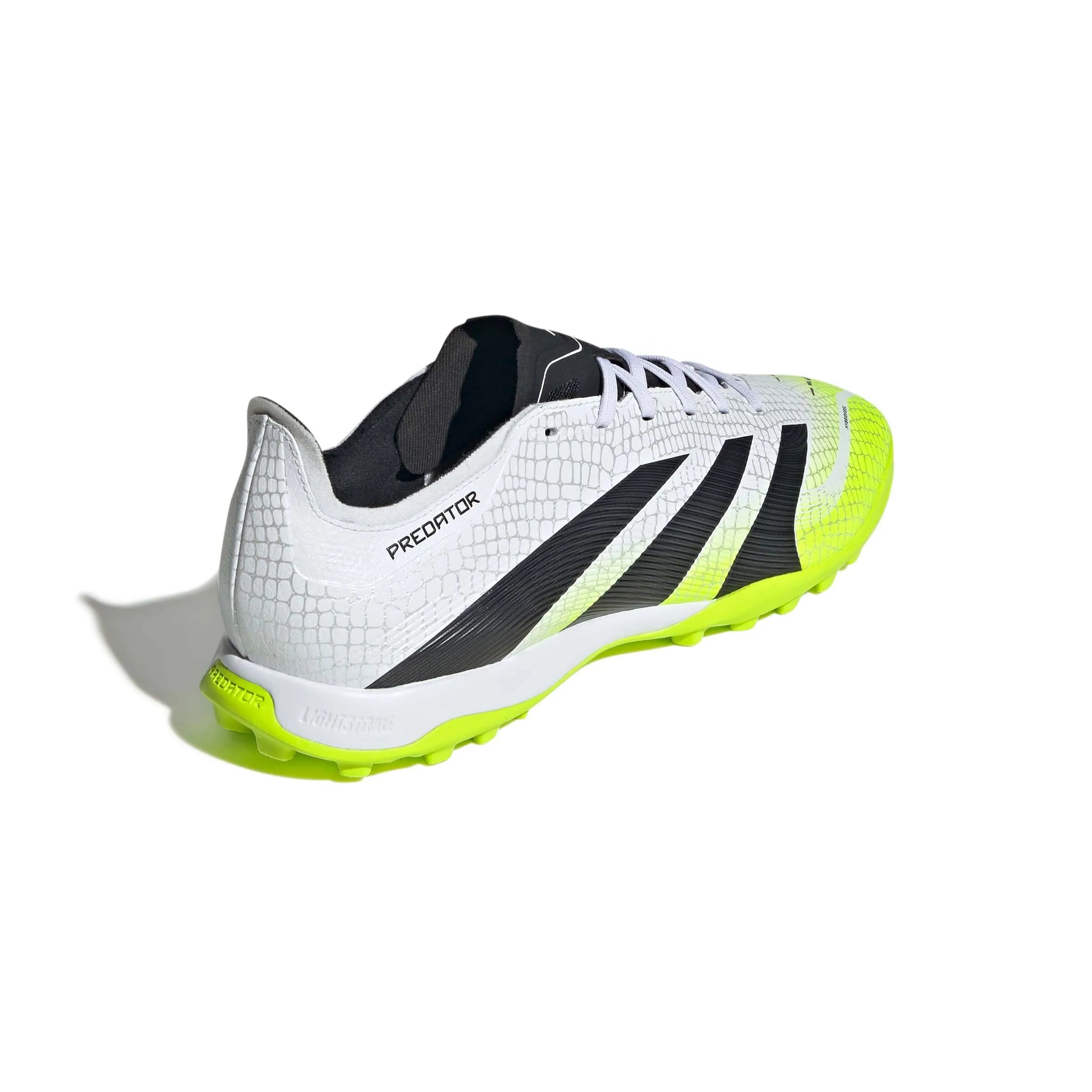 adidas Predator League Turf Soccer Shoes - Radiant Blaze Pack (FA25) (Lateral - Back)