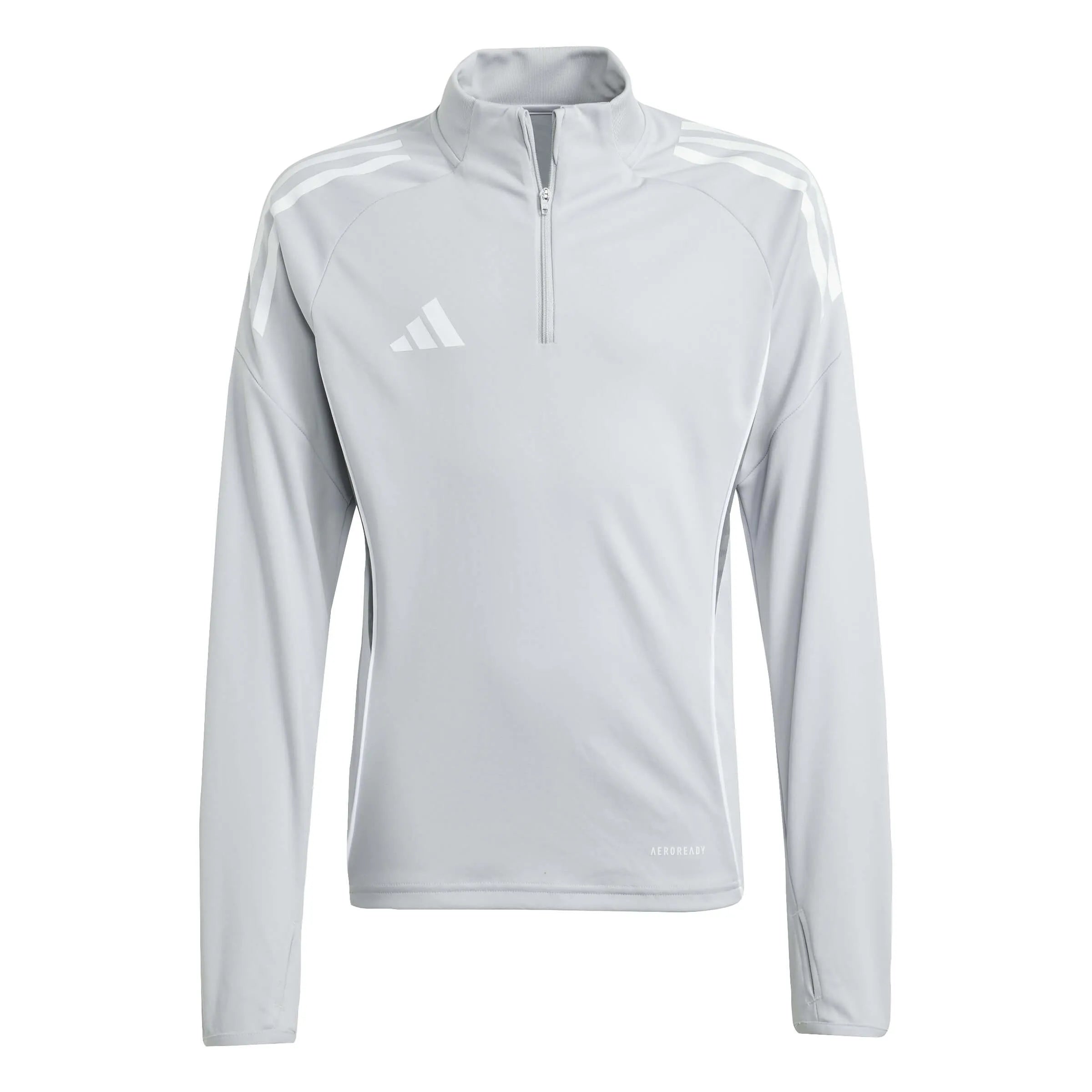 adidas Tiro 25 Youth Competition Training Top Light Grey (Front)