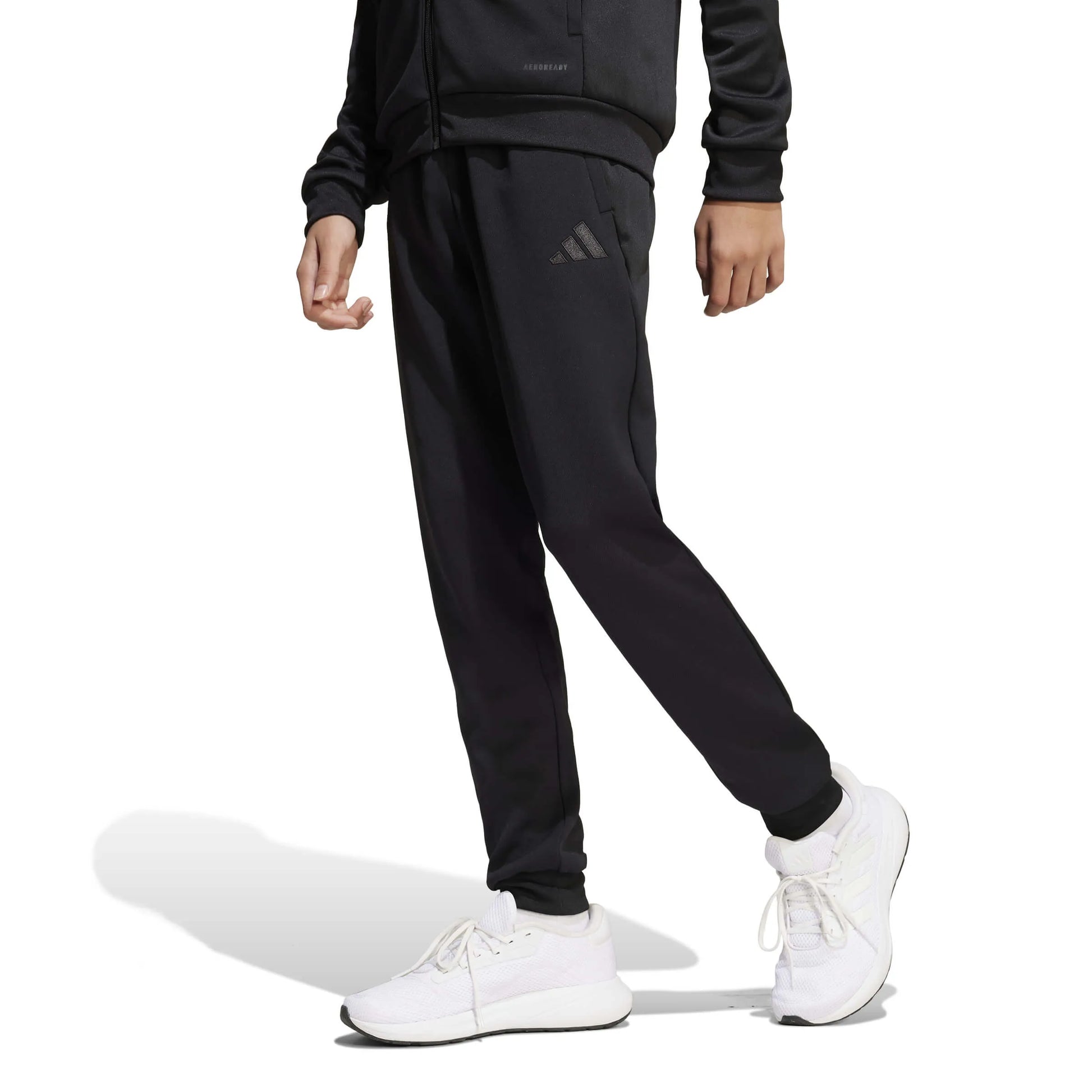 adidas Tiro 25 Youth Pants Black (Model - Front)