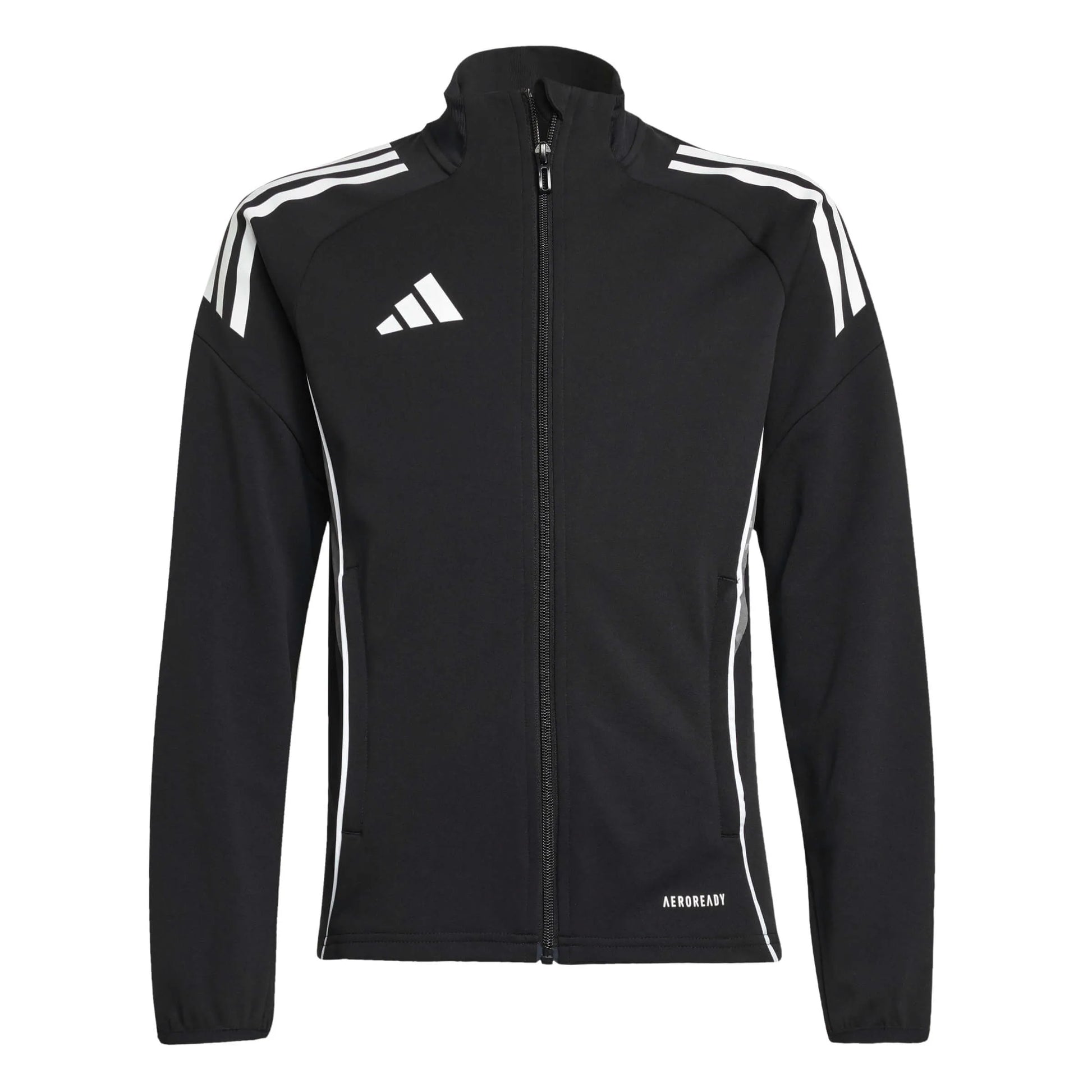 adidas Youth Tiro 25 Competition Training Jacket Black (Front)