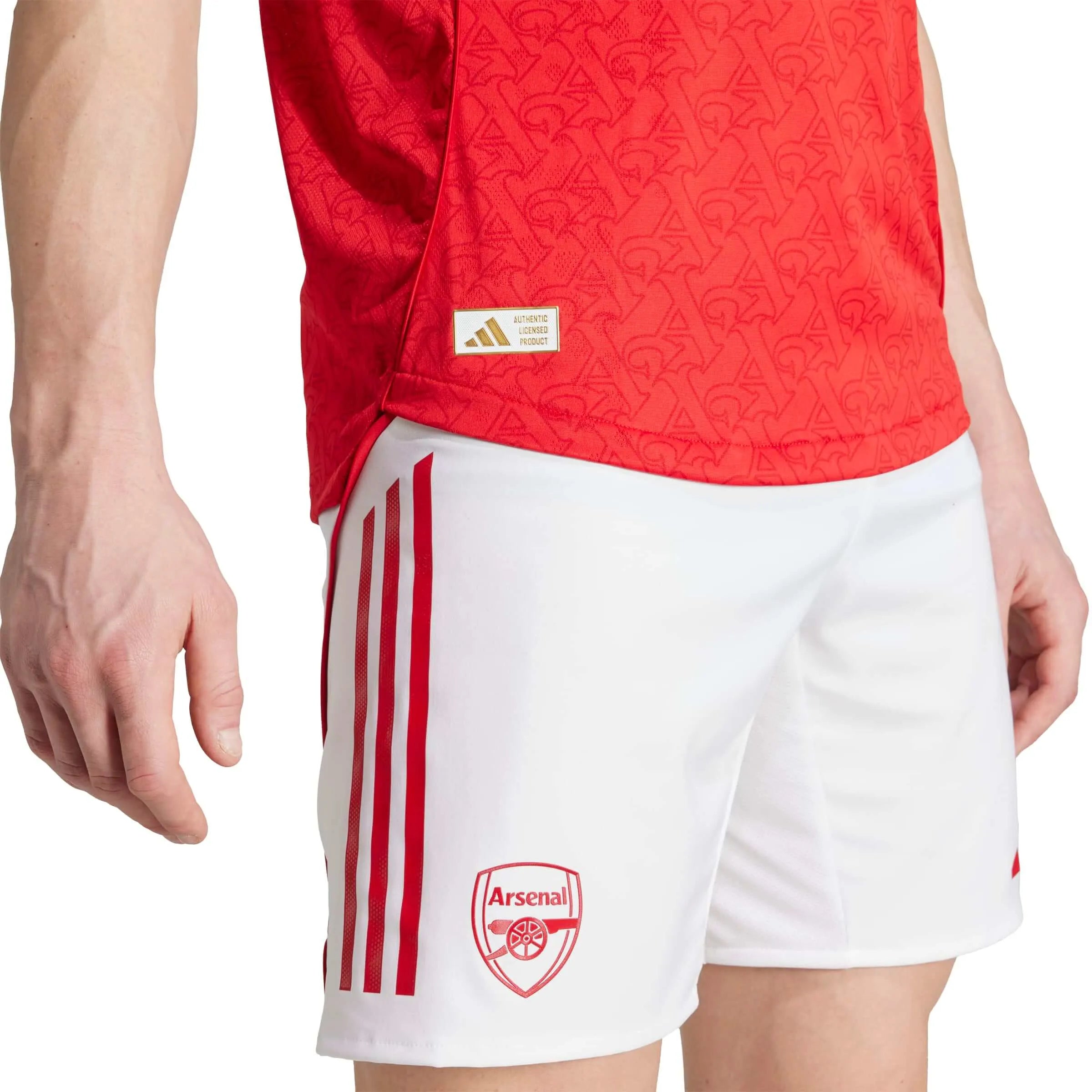 adidas 2025-26 Arsenal Men's Authentic Home Soccer Jersey (Detail 2)