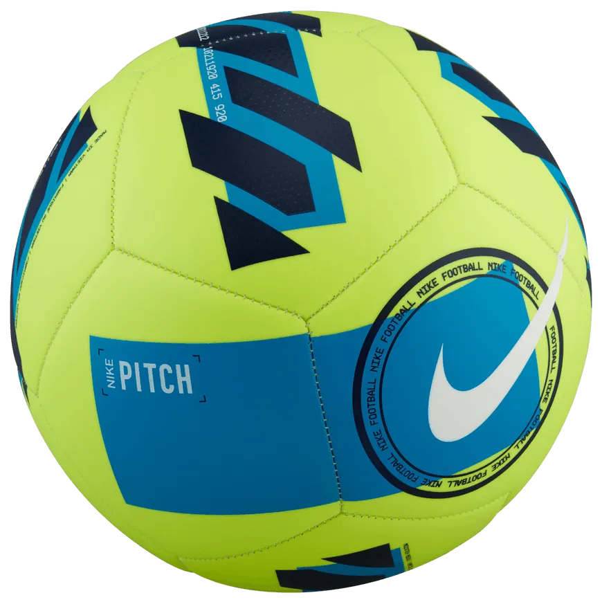 Nike SU22 Pitch Training Ball - Volt-Laser Blue (Back)