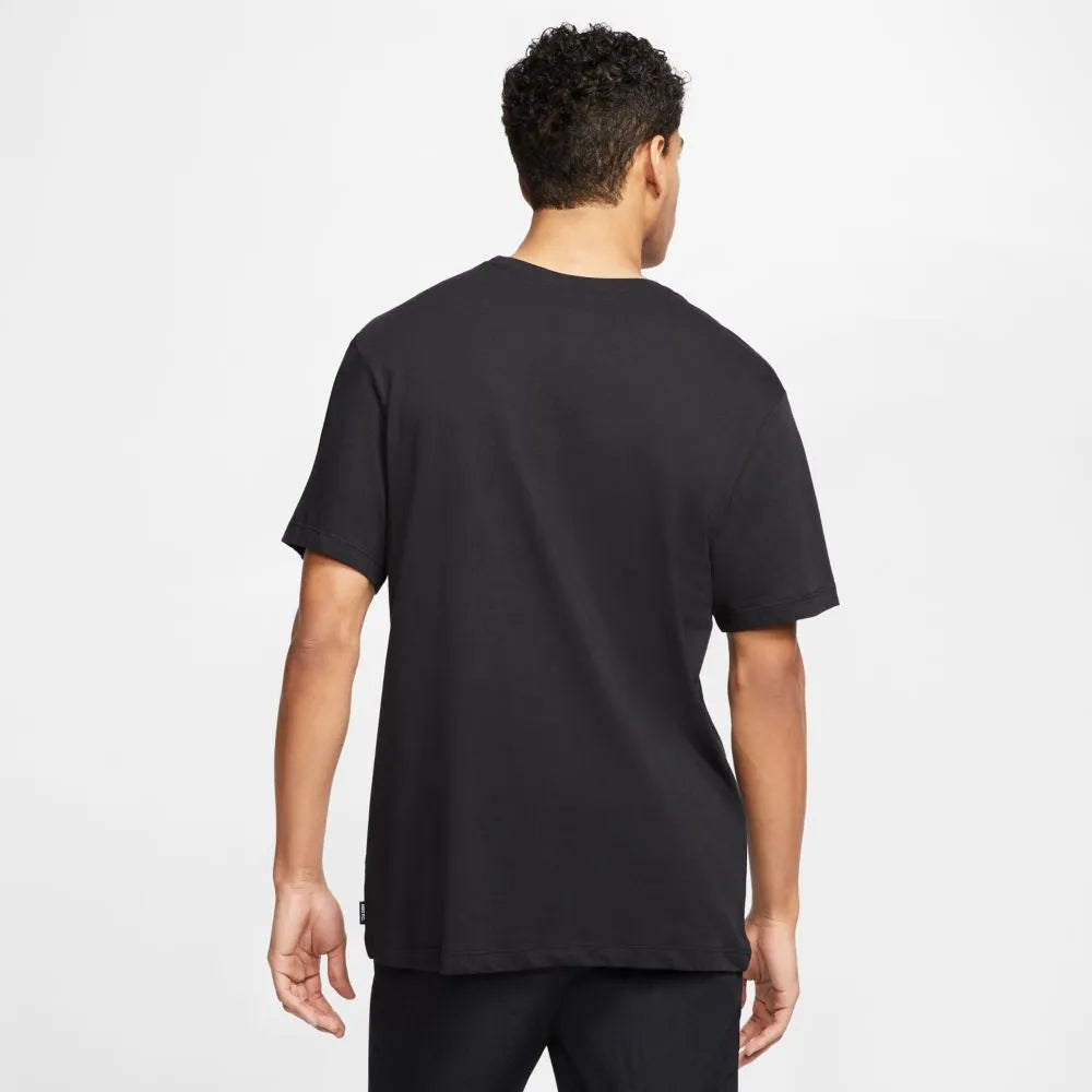 Nike FC Essentials Tee - Black-White (Back)