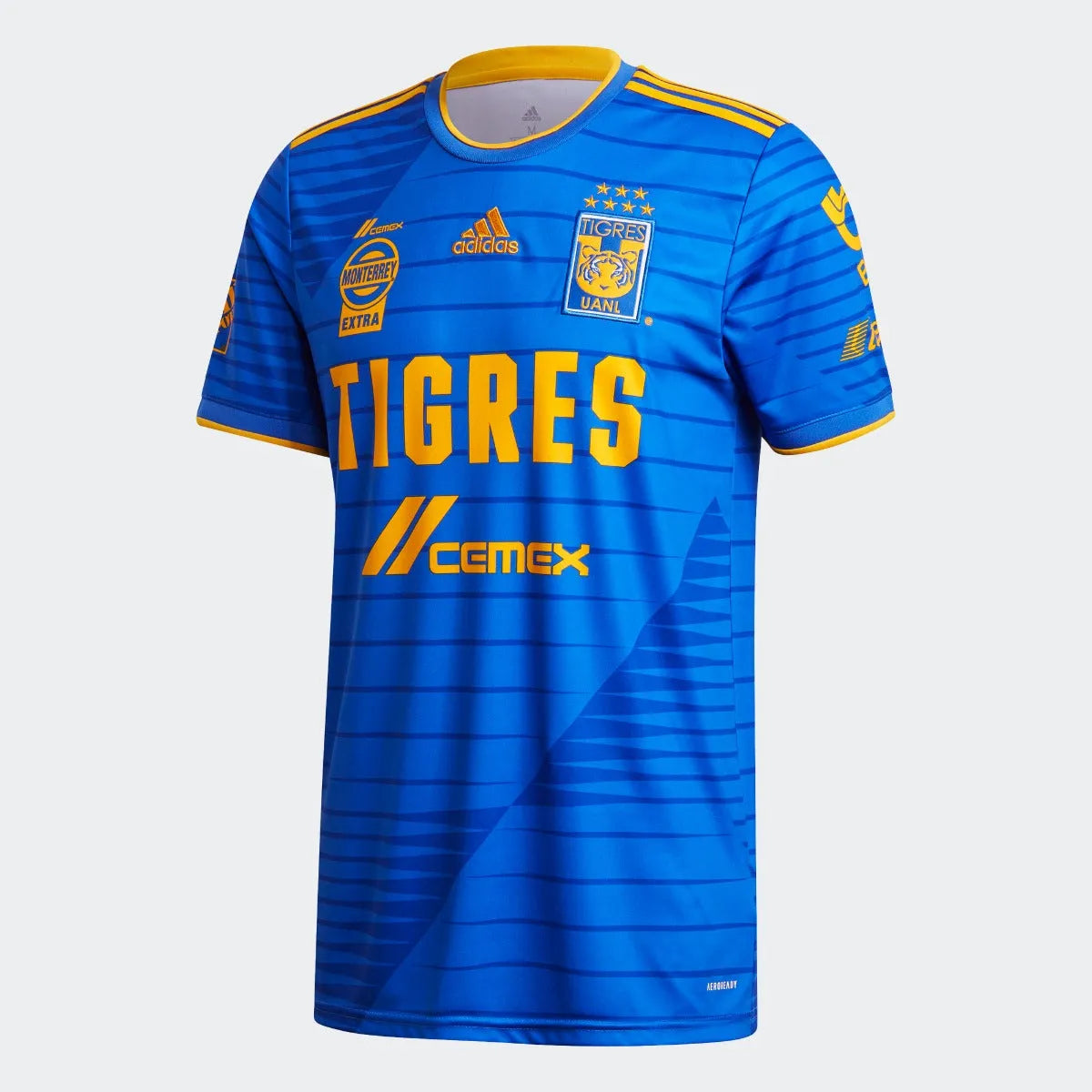 Adidas 2020-21 Tigres Away Jersey - Blue-Collegiate Gold