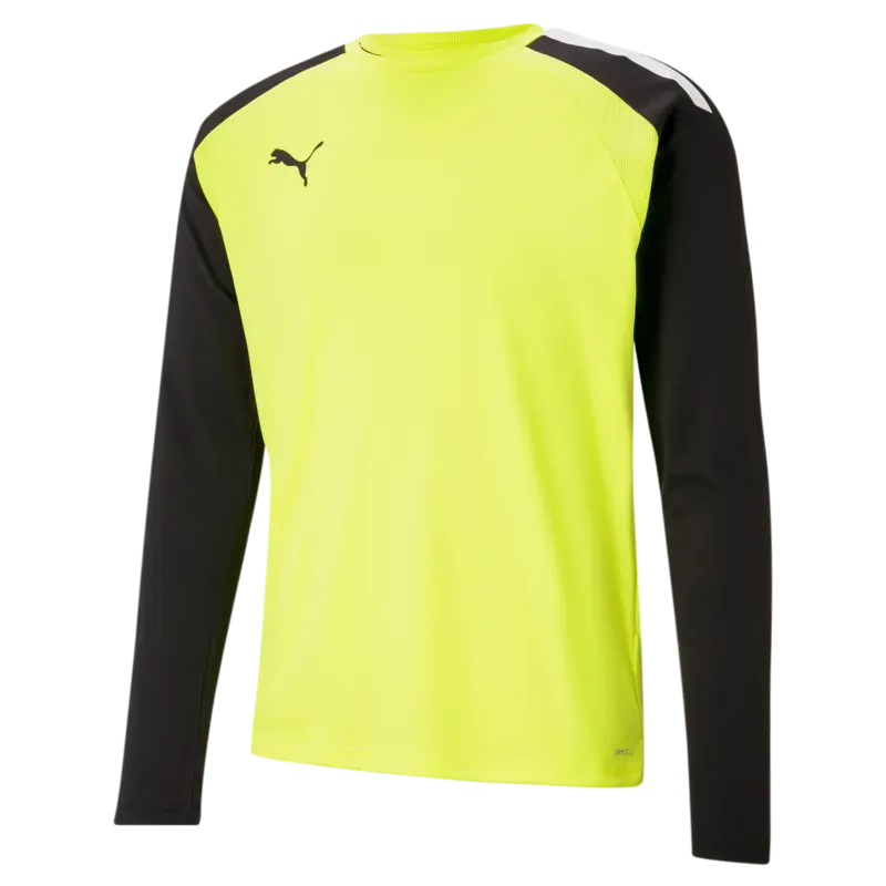 Puma Team Pacer Goalkeeper Long Sleeve Jersey - Yellow-Black (Front)