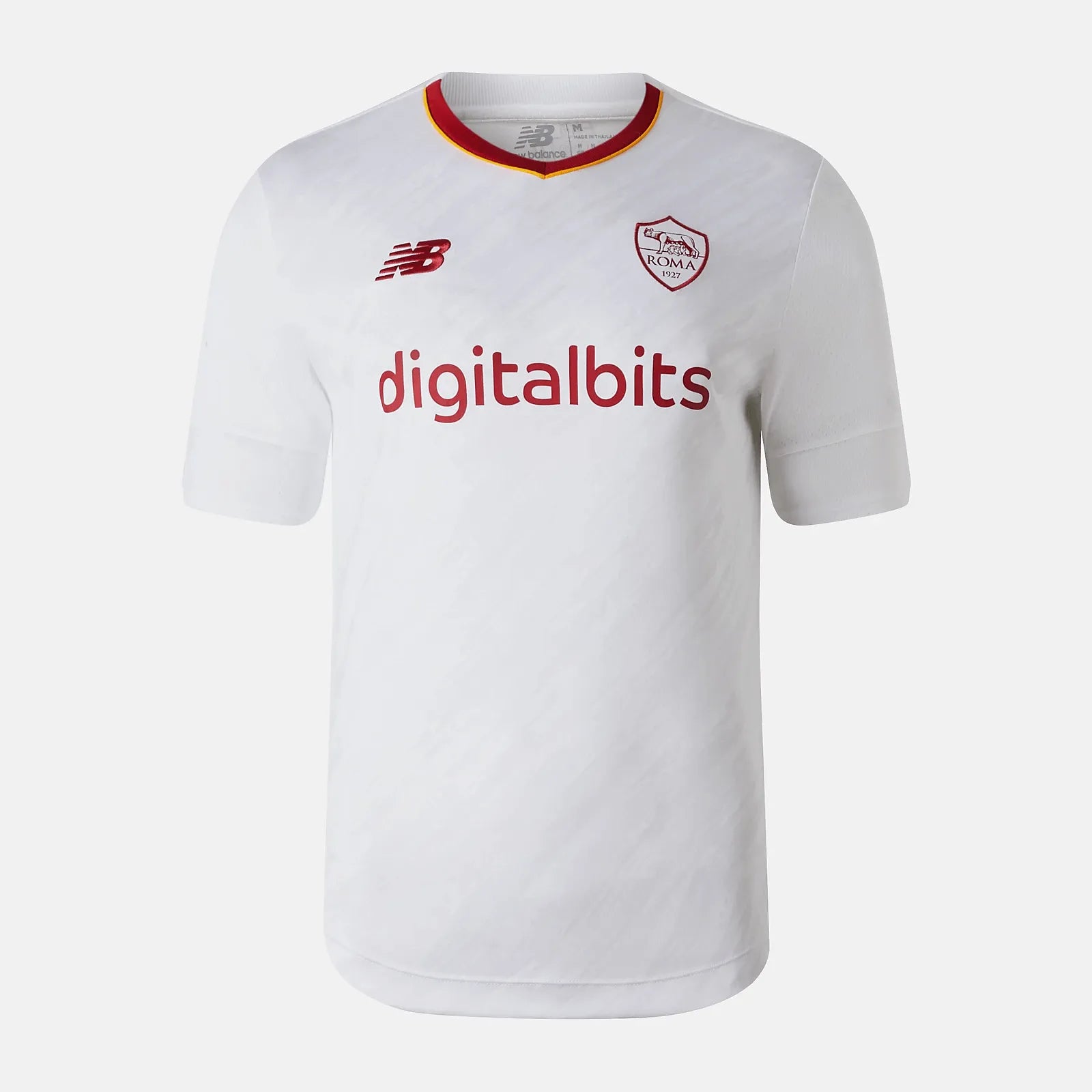 New Balance 2022-23 Roma Away Jersey - White (Front)