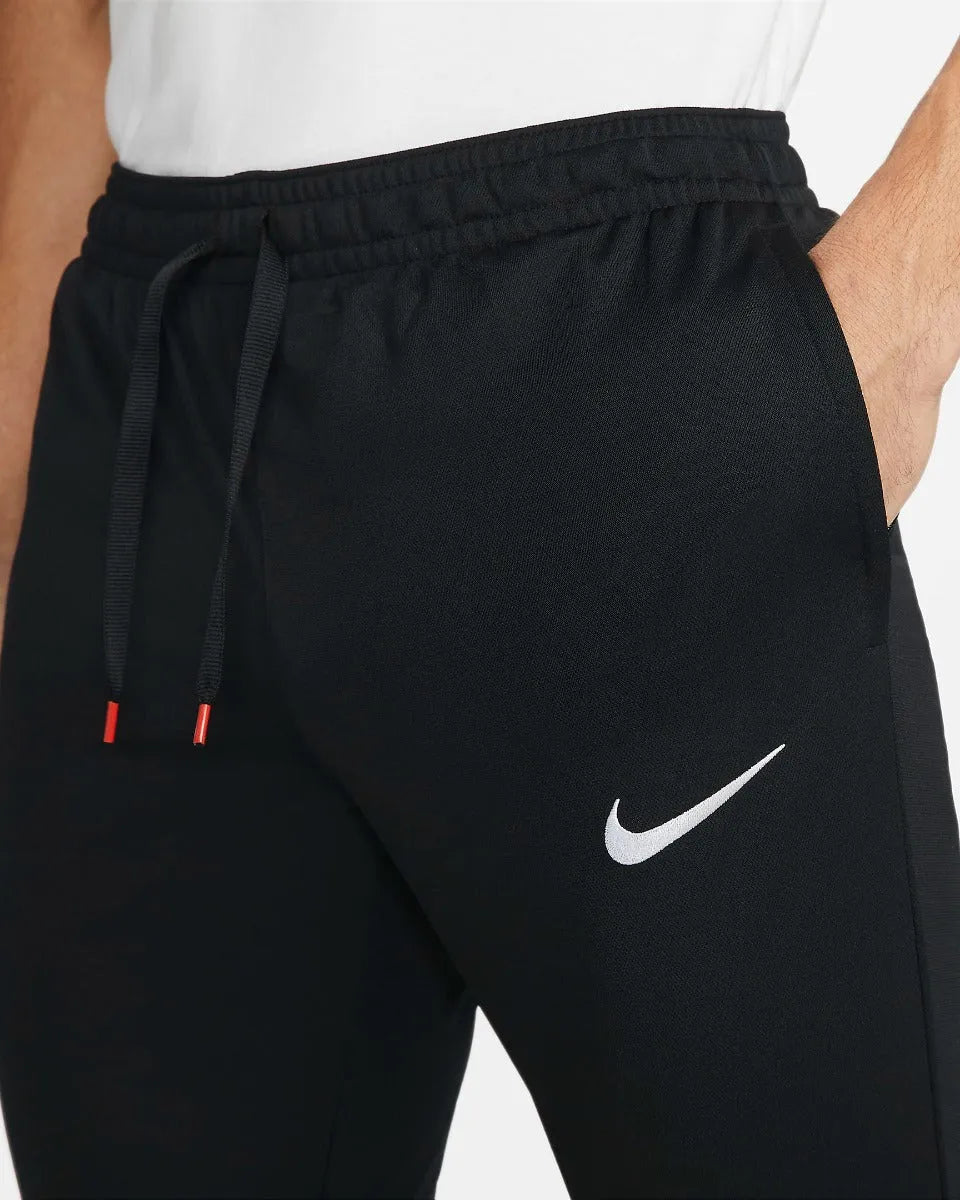 Nike DF FC Libero Pants K - Black-White (Detail 1)