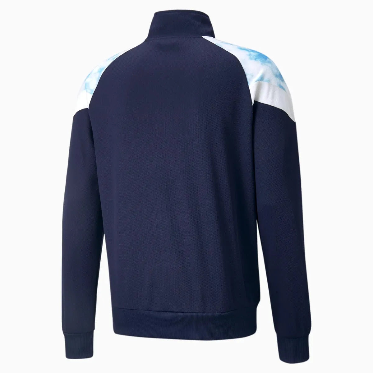 Puma 2022 Manchester City Iconic Track Jacket - Navy-White (Back)