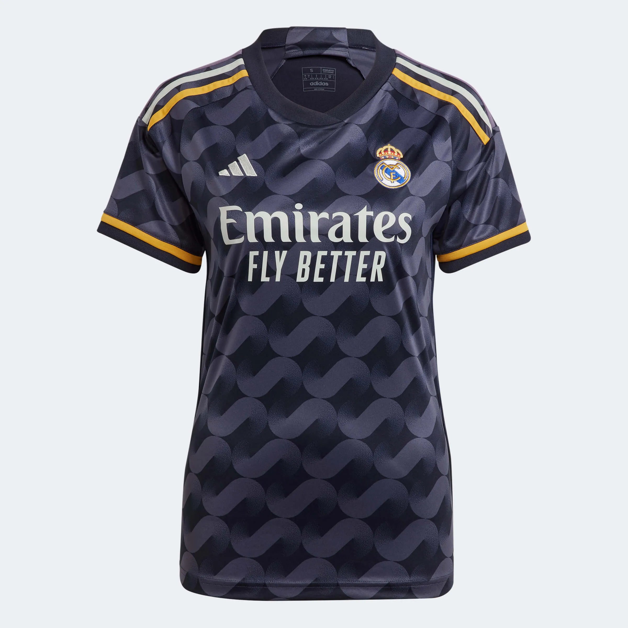adidas 2023-24 Real Madrid Women's Away Jersey (Front)
