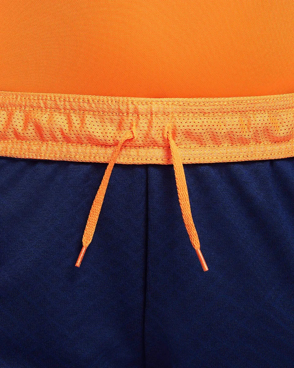 Nike 21-22 FC Barcelona Youth Strike Shorts - Blue Void-University Red (Detail 4)
