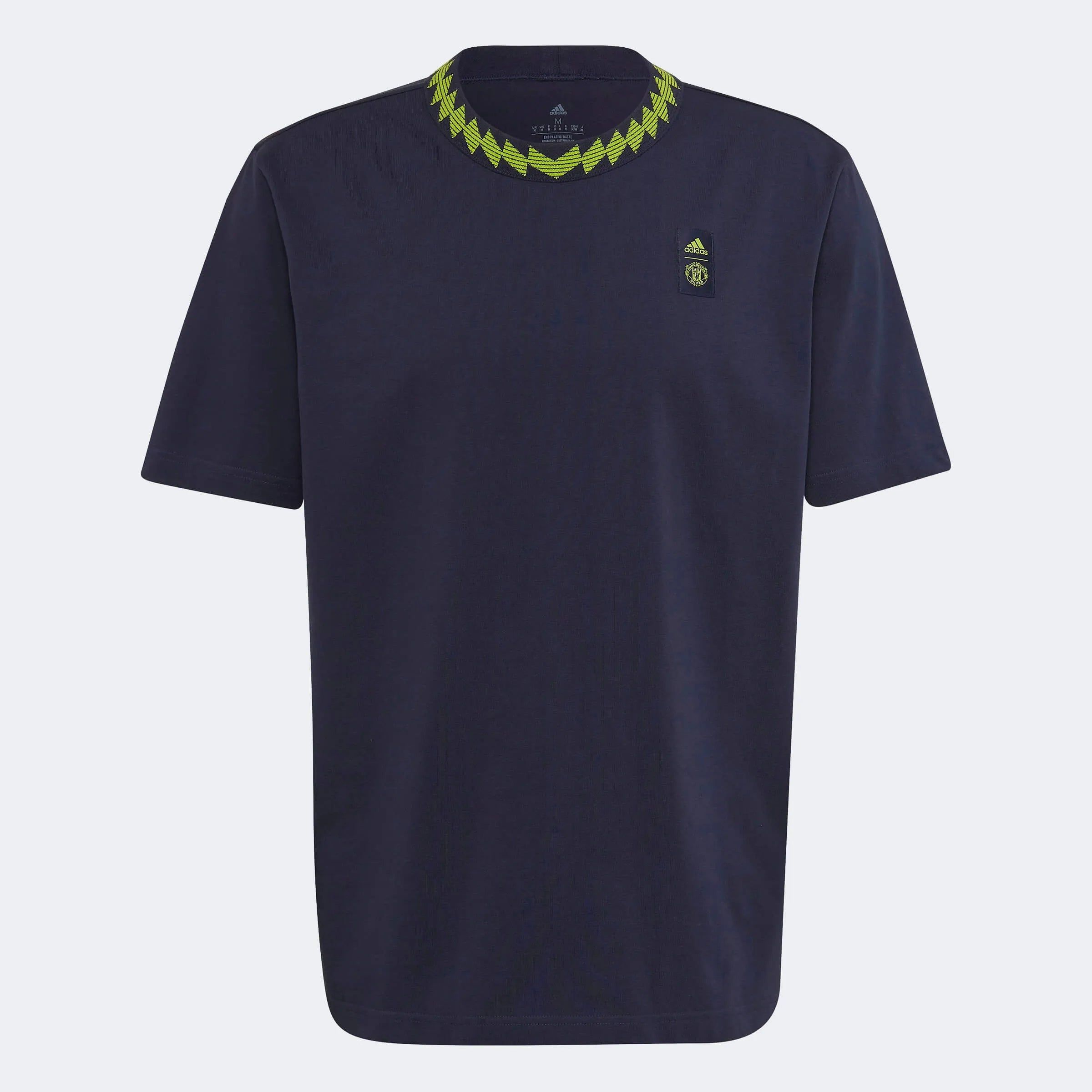 adidas 2022-23 Manchester United Lifestyler Tee - Legend Ink (Front)