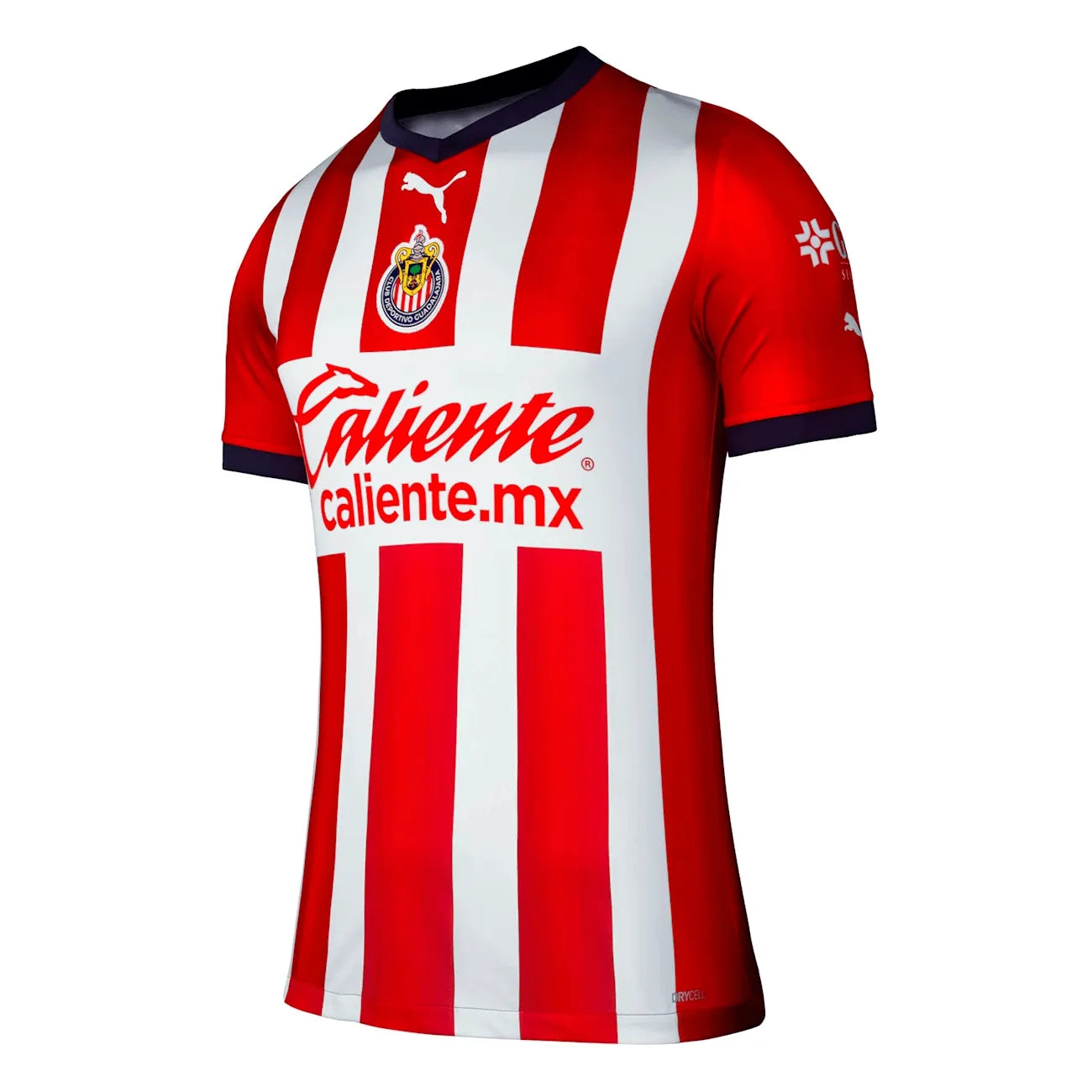 Puma 2022-23 Chivas Women's Home Jersey - Red-White (Front)
