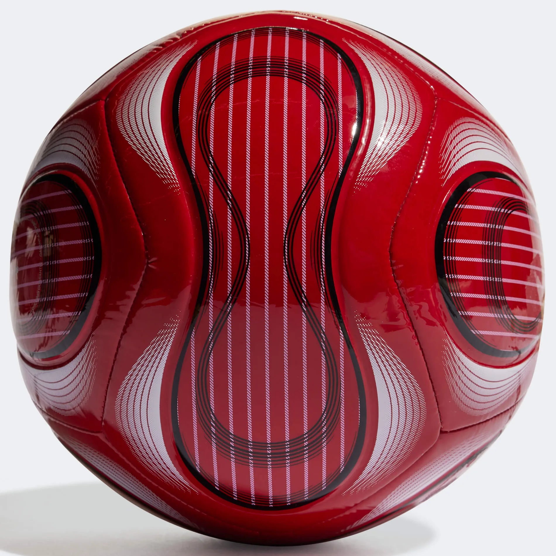 adidas 2022-23 Manchester United Home Club Ball - Red-Black (Back)